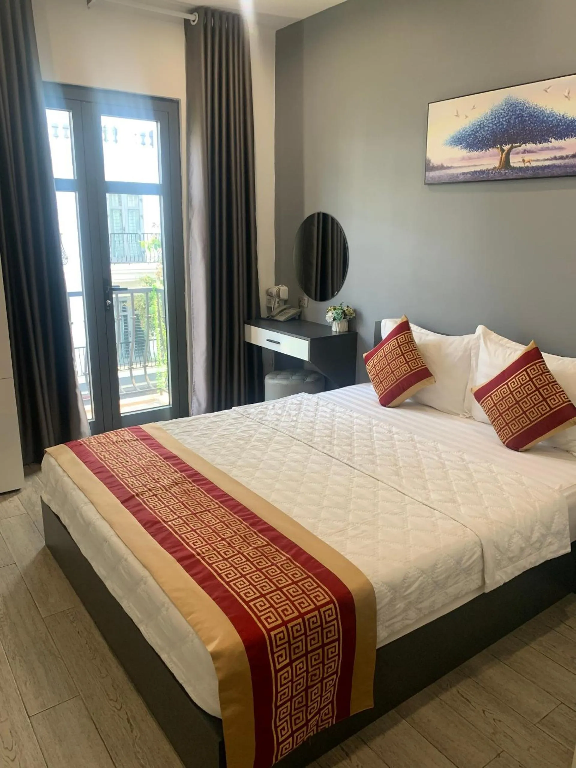 Bed in TÂY NINH CITY HOTEL