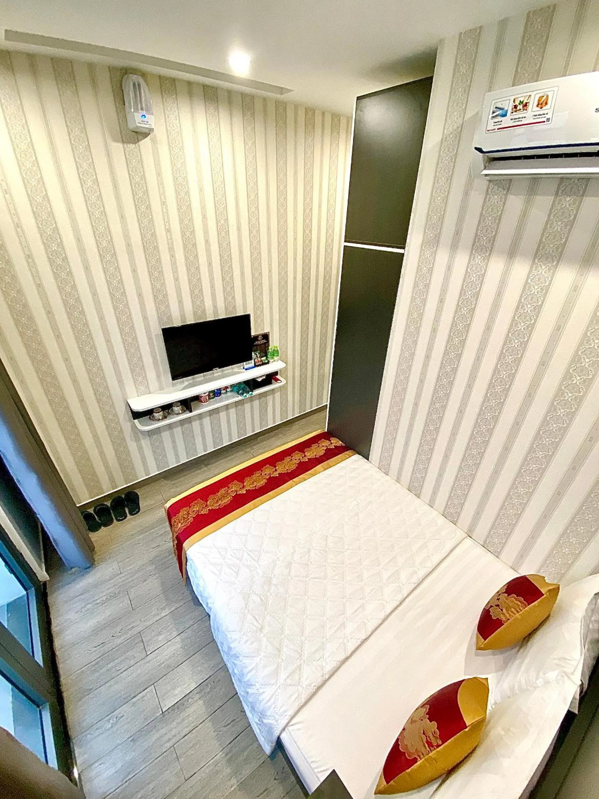 Bed in TÂY NINH CITY HOTEL