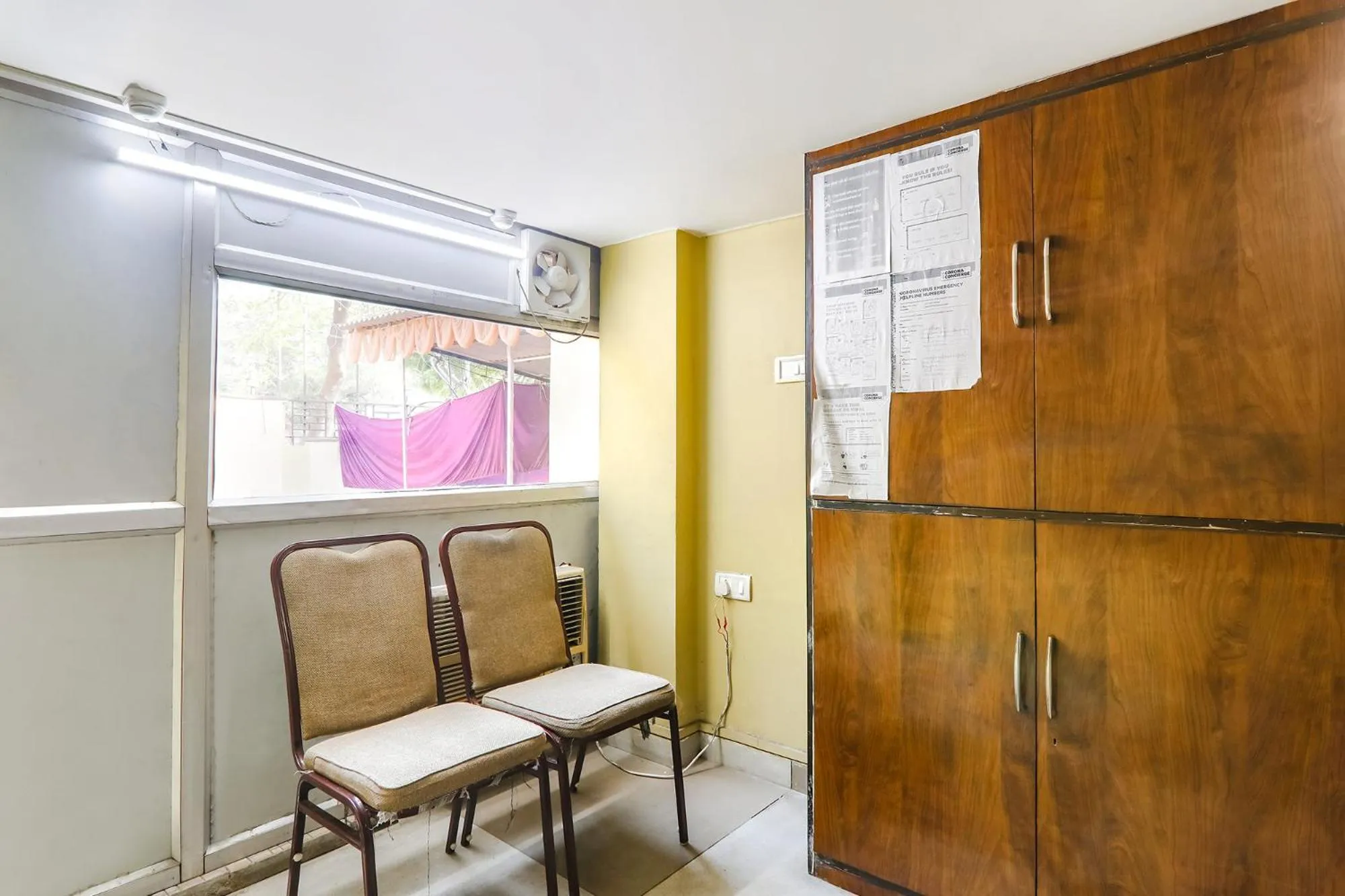 Seating area in FabHotel Harmony