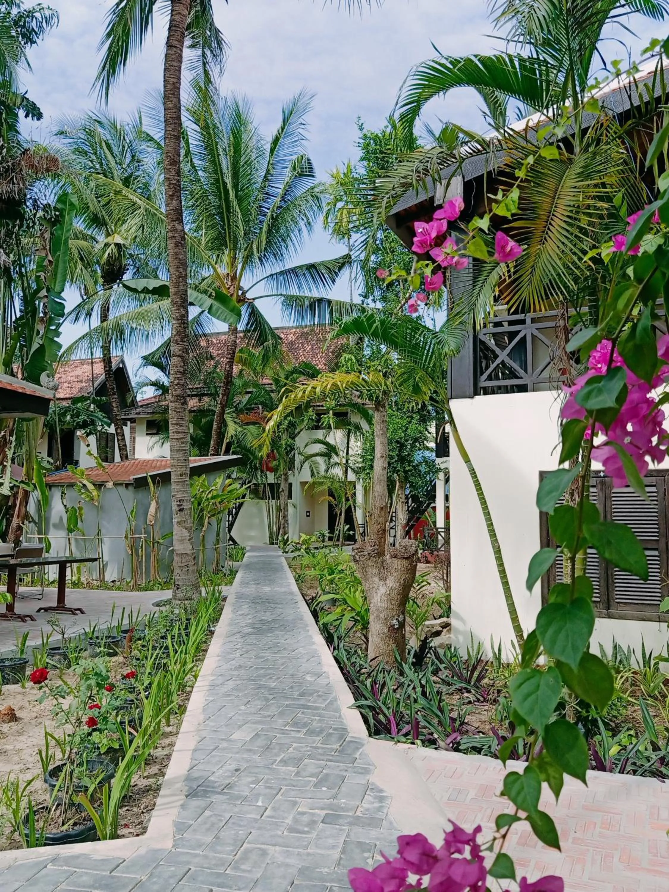 Garden view in Natural Relax Villa