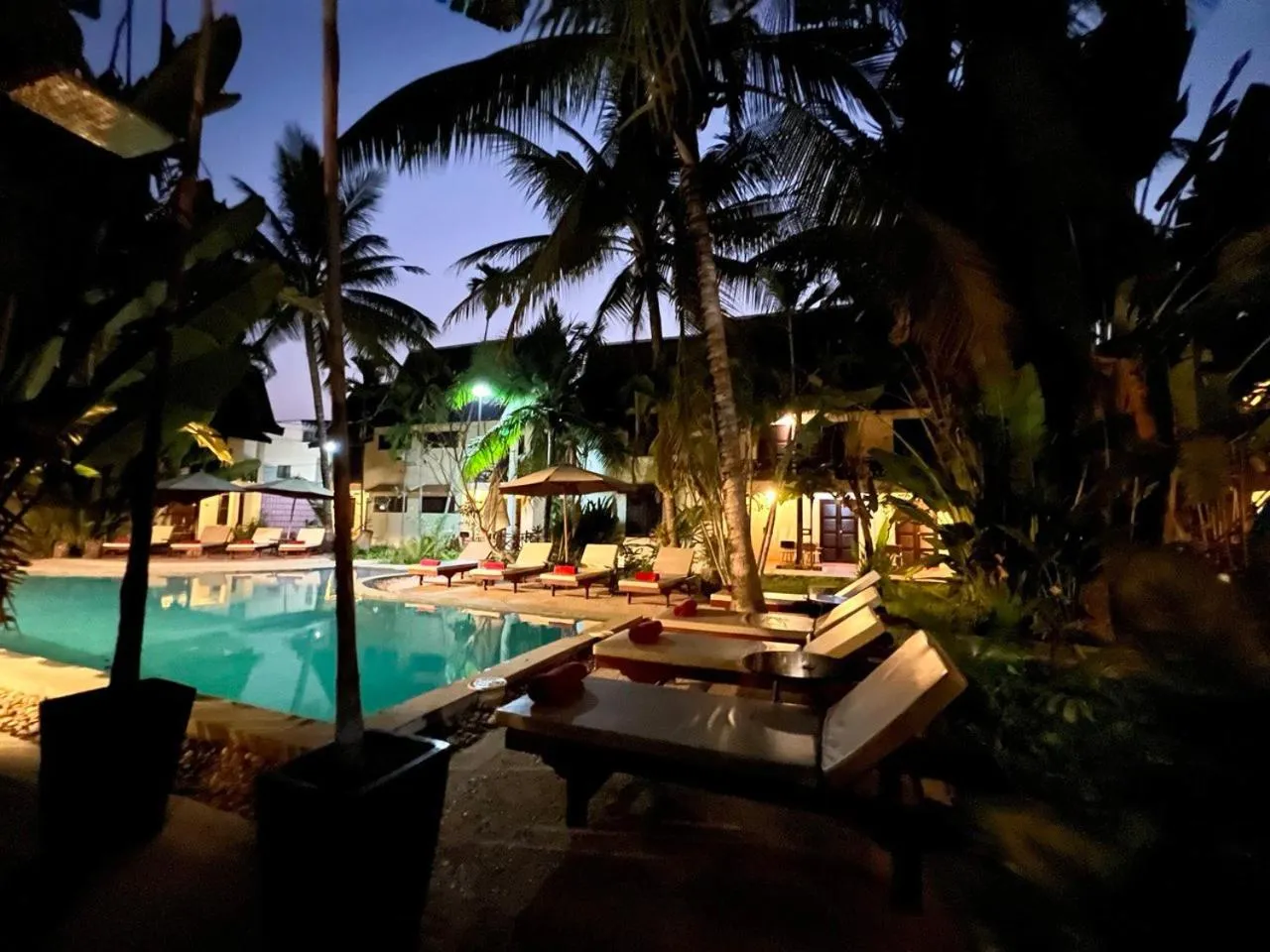 Night in Natural Relax Villa