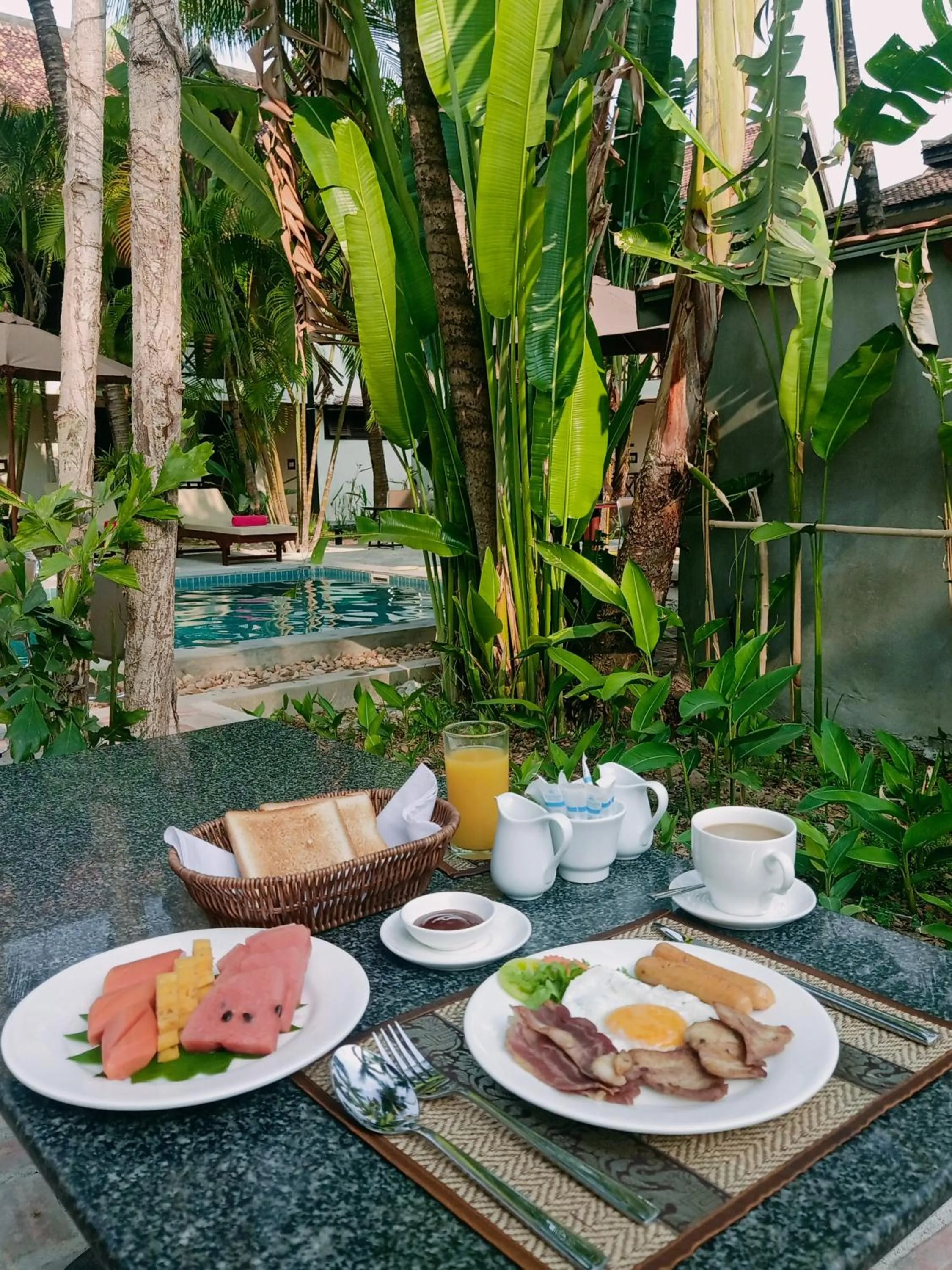 Breakfast in Natural Relax Villa