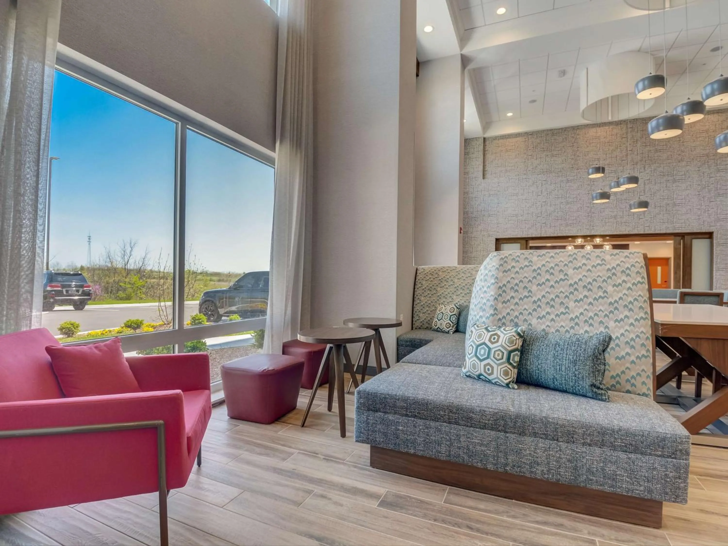 Lobby or reception in Hampton Inn & Suites Williamstown Ark Encounter, Ky