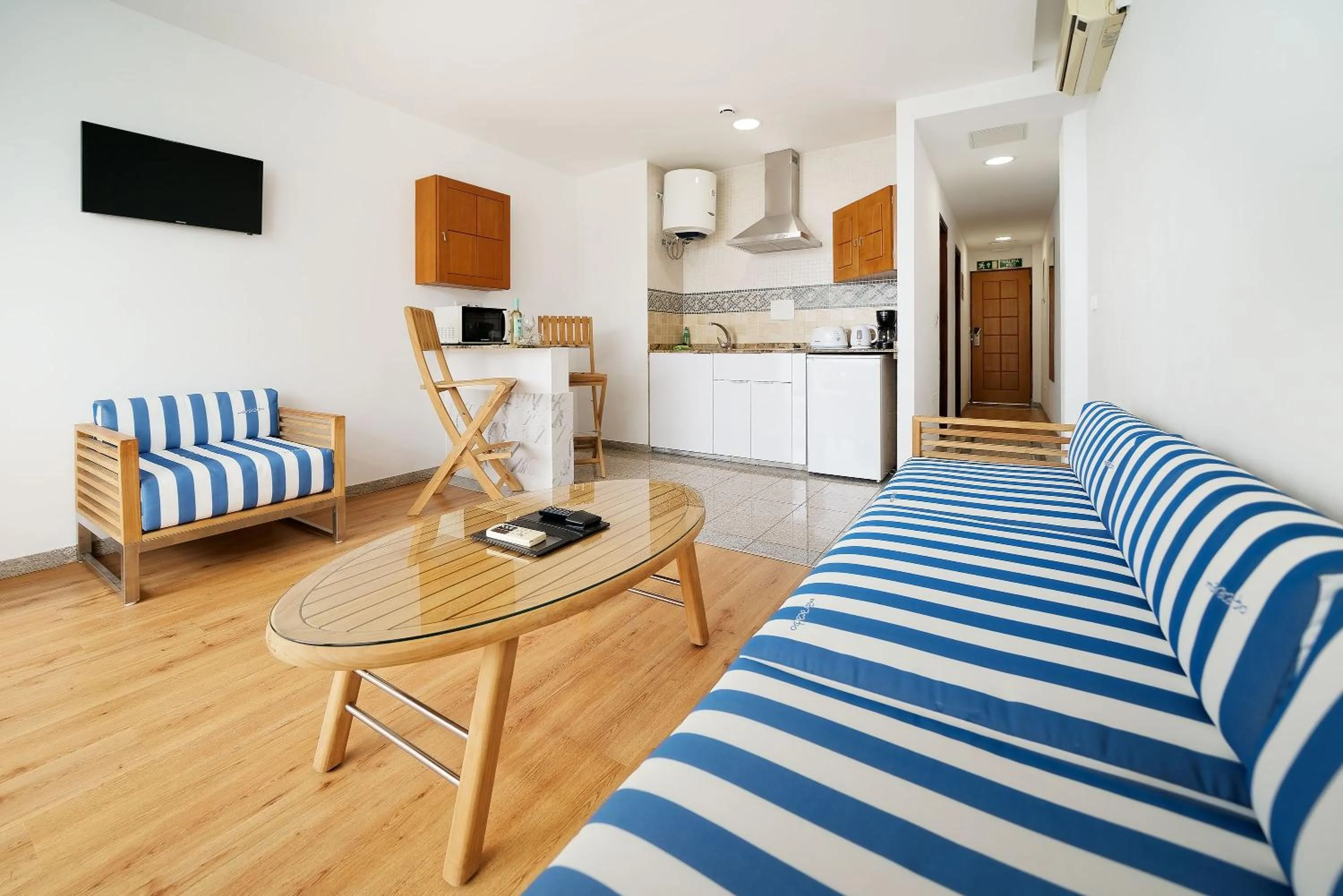 Kitchen or kitchenette in Aparthotel Maracaibo