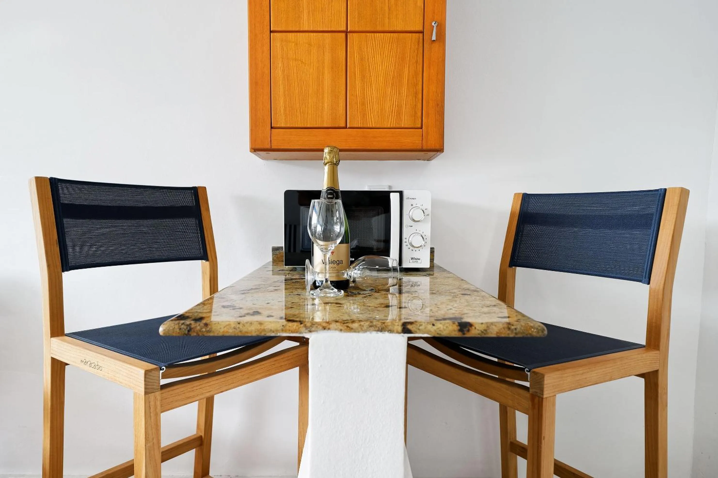 Kitchen or kitchenette in Aparthotel Maracaibo