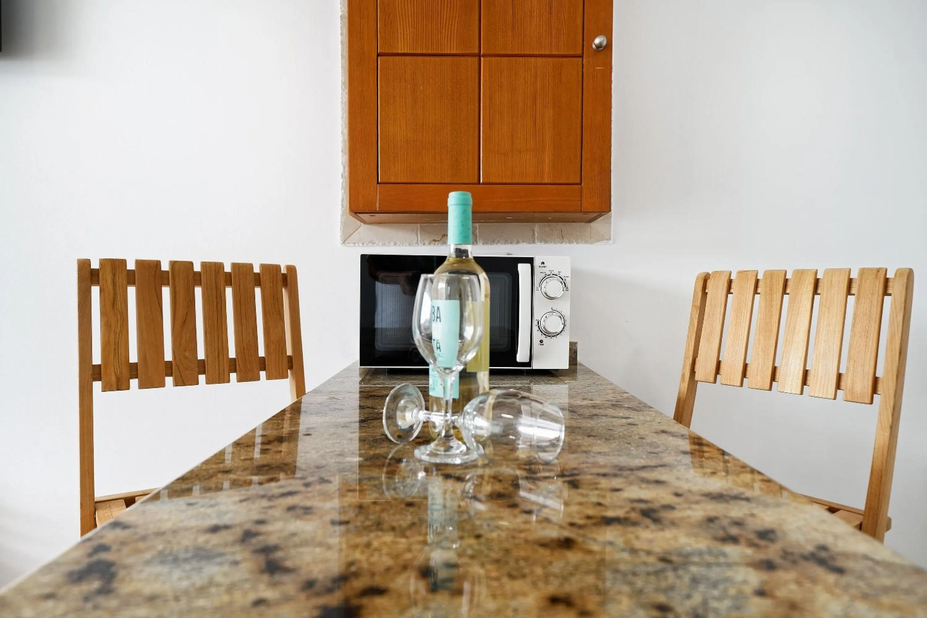 Kitchen or kitchenette in Aparthotel Maracaibo