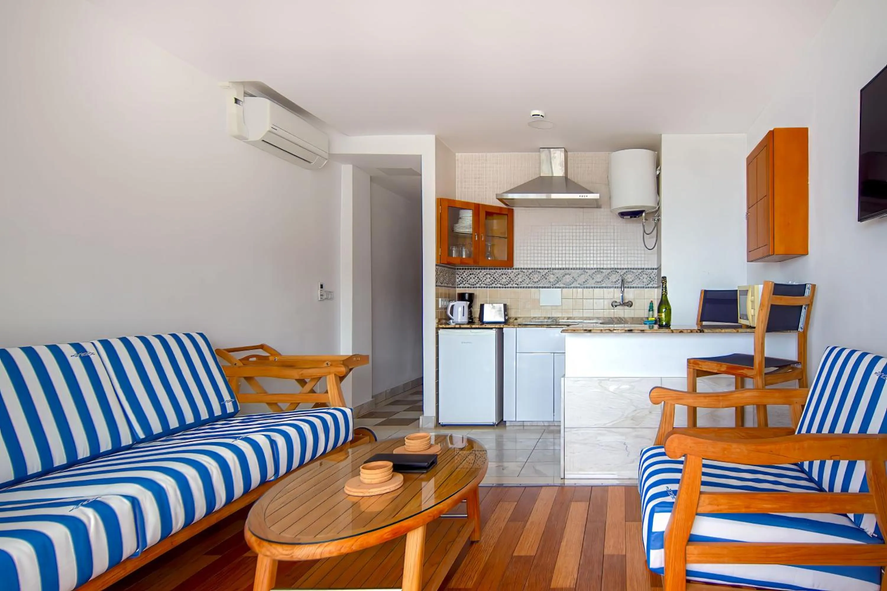 Kitchen or kitchenette in Aparthotel Maracaibo