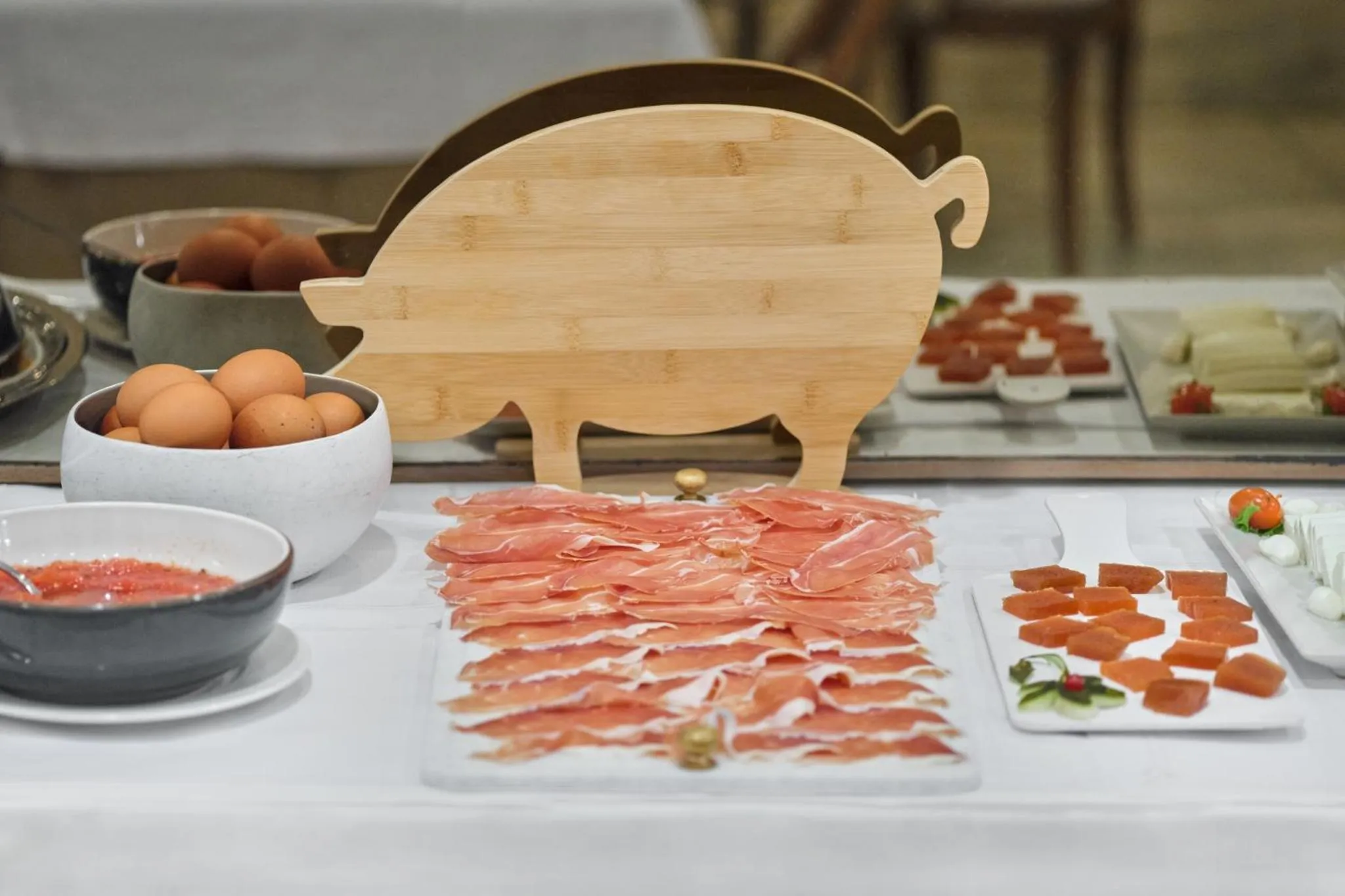 Breakfast in Hotel Albret