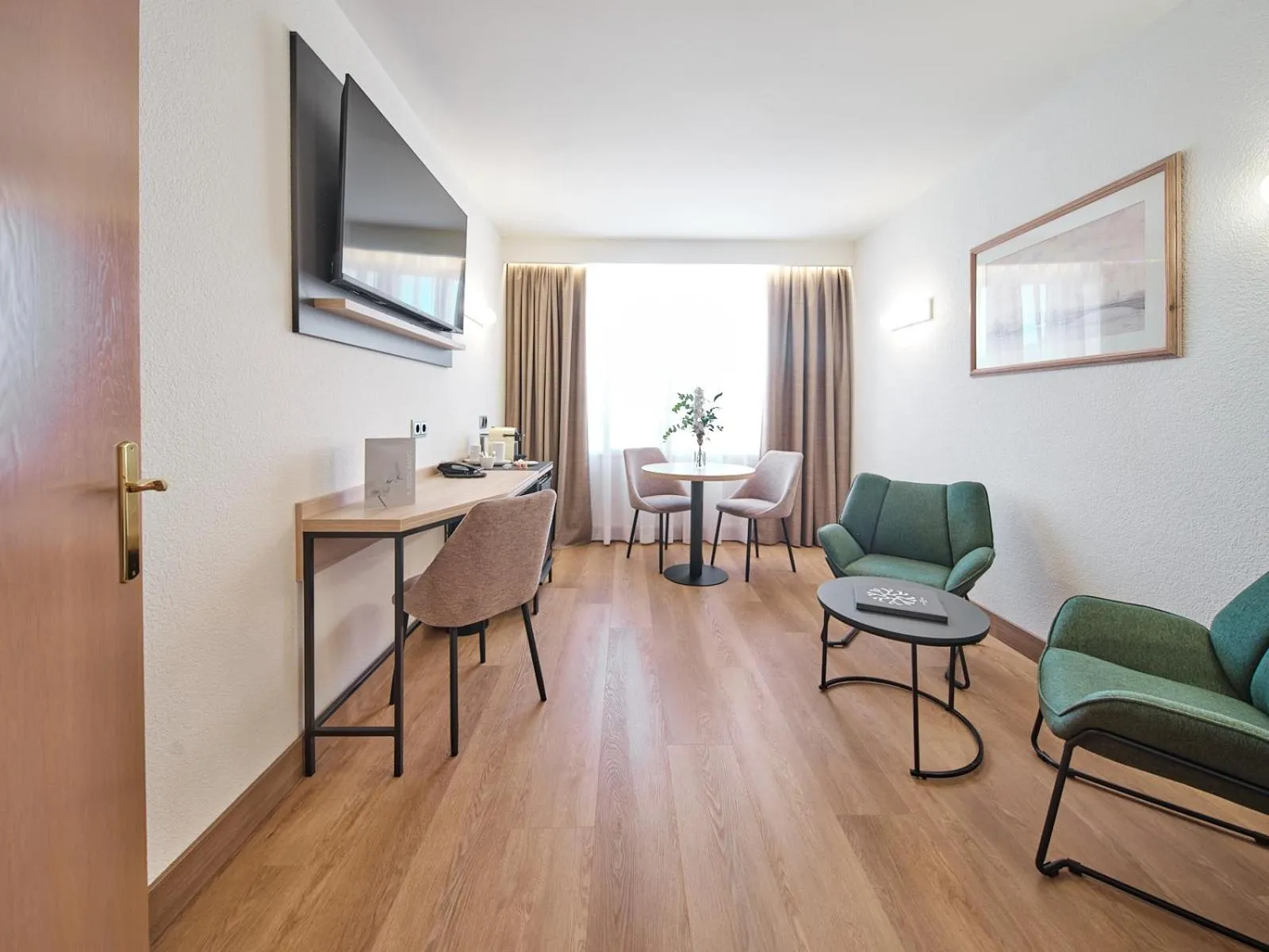 Seating area in Hotel Albret