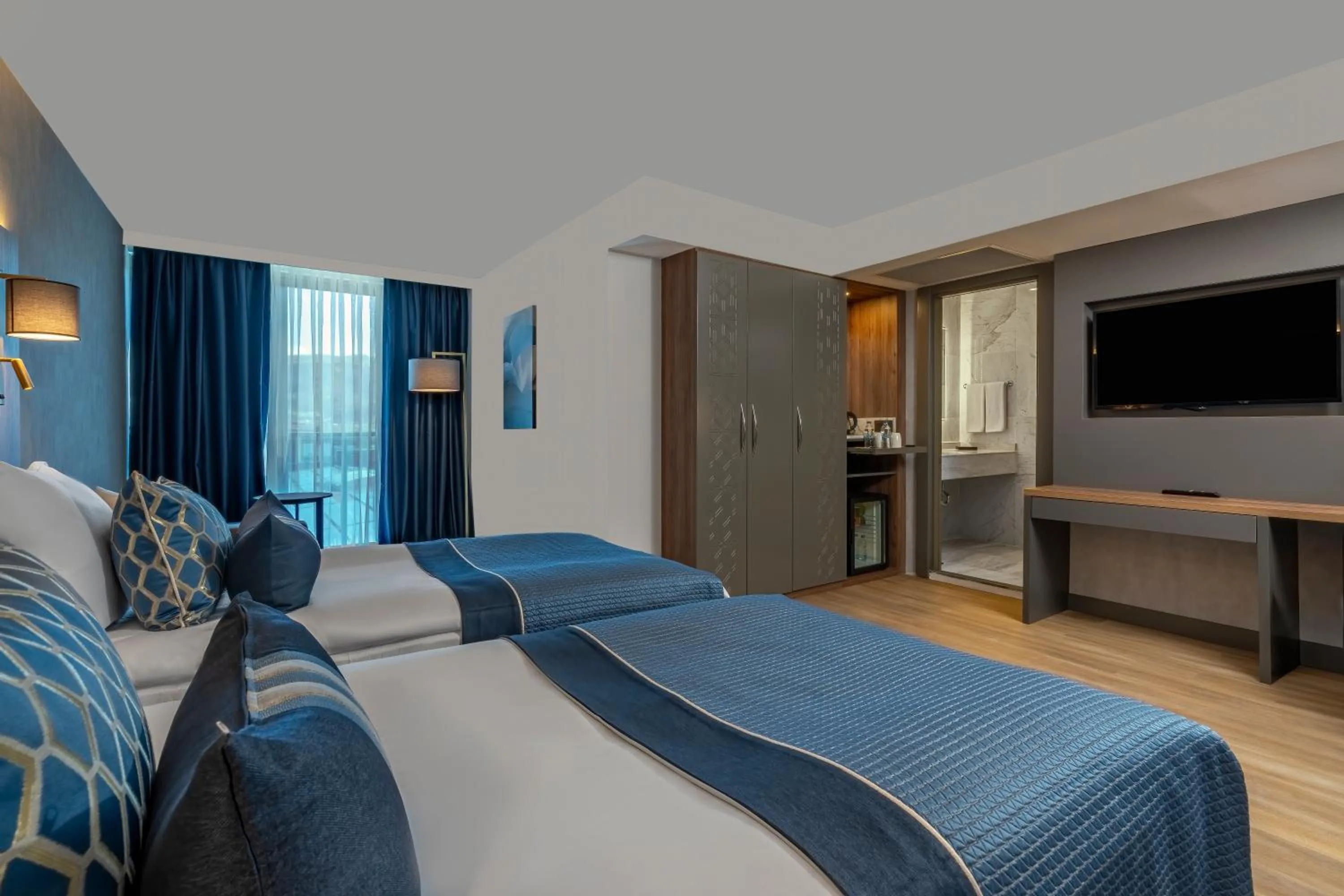 TV and multimedia, Bed in Wyndham Afyonkarahisar Thermal&Spa
