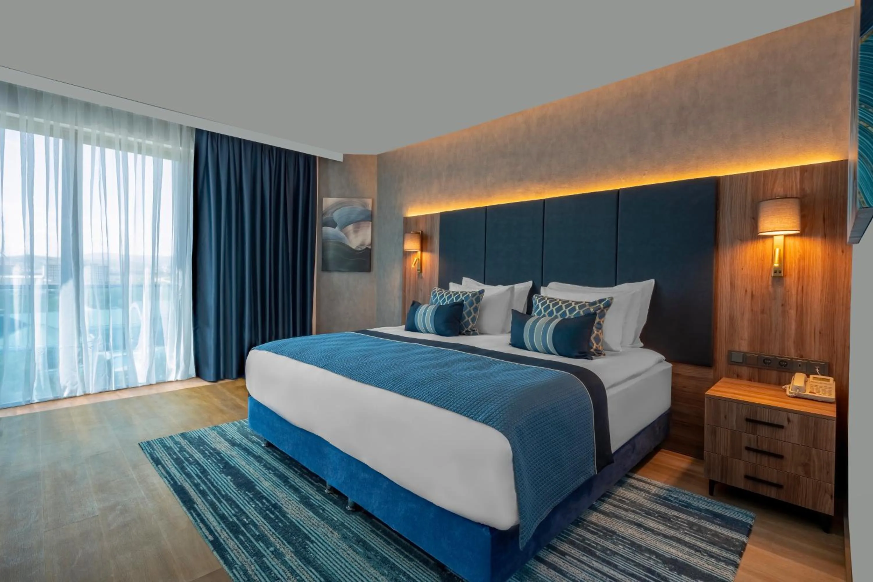 Bedroom, Bed in Wyndham Afyonkarahisar Thermal&Spa