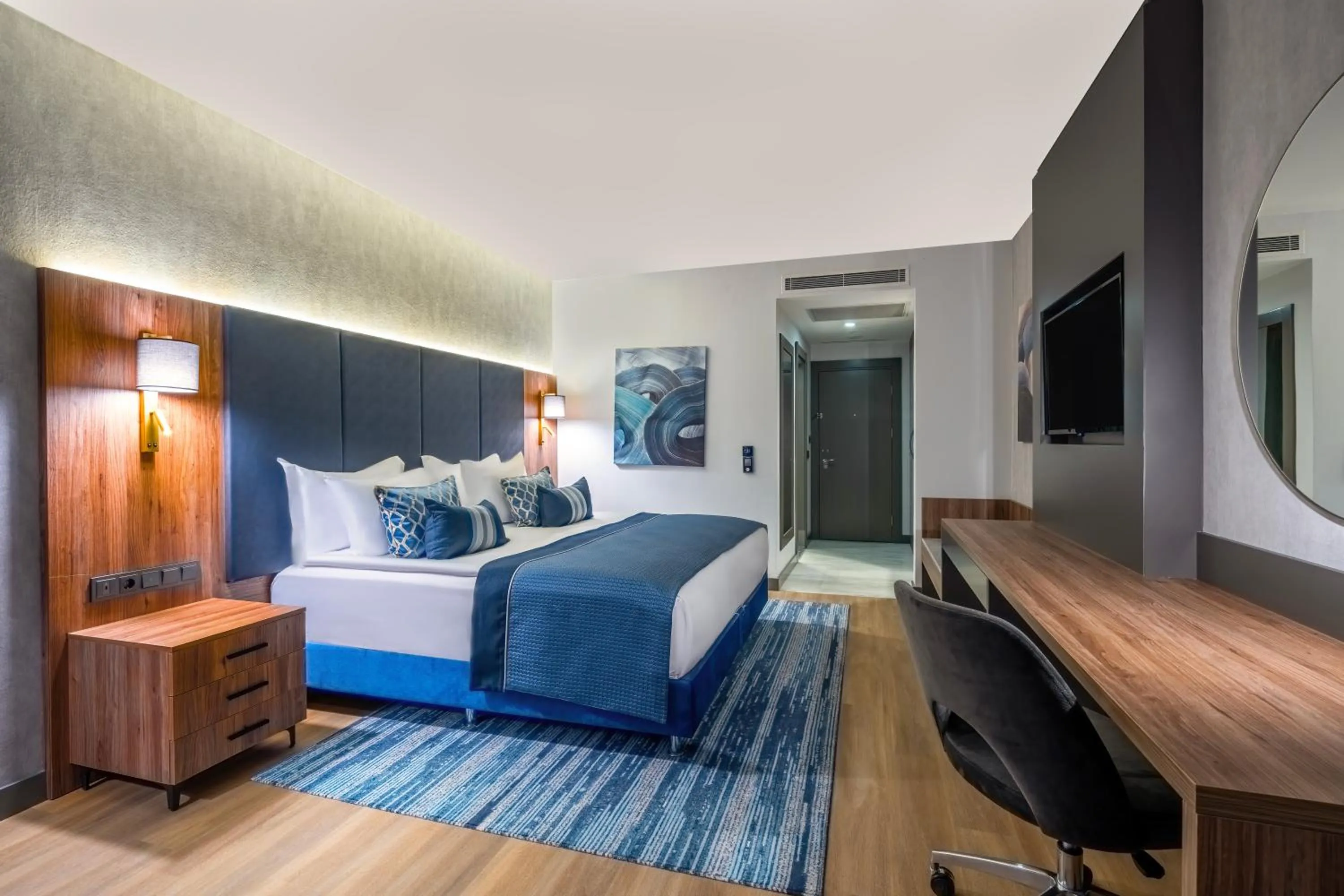 TV and multimedia, Bed in Wyndham Afyonkarahisar Thermal&Spa