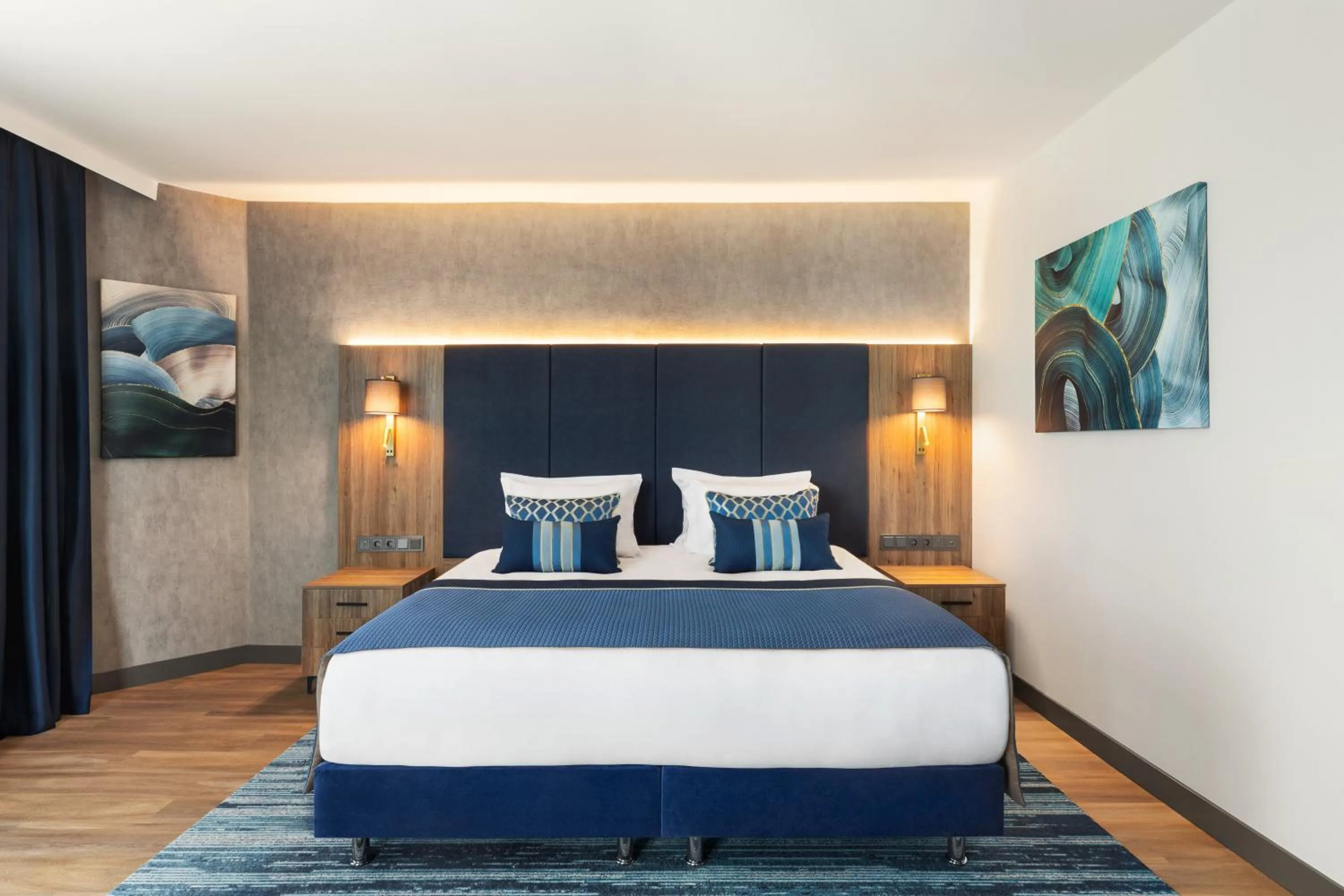 Bed in Wyndham Afyonkarahisar Thermal&Spa