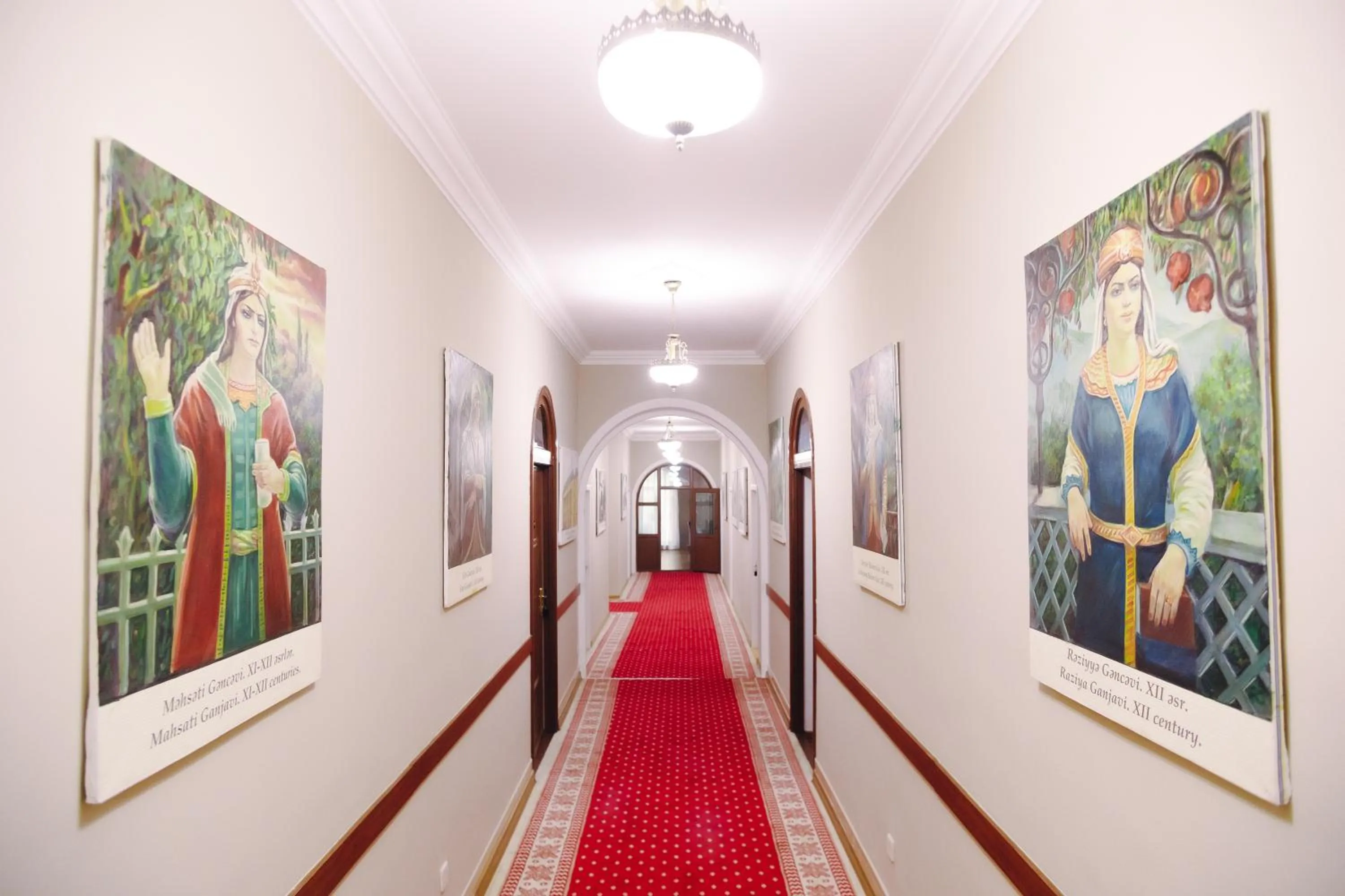 Decorative detail in Old City Ganja