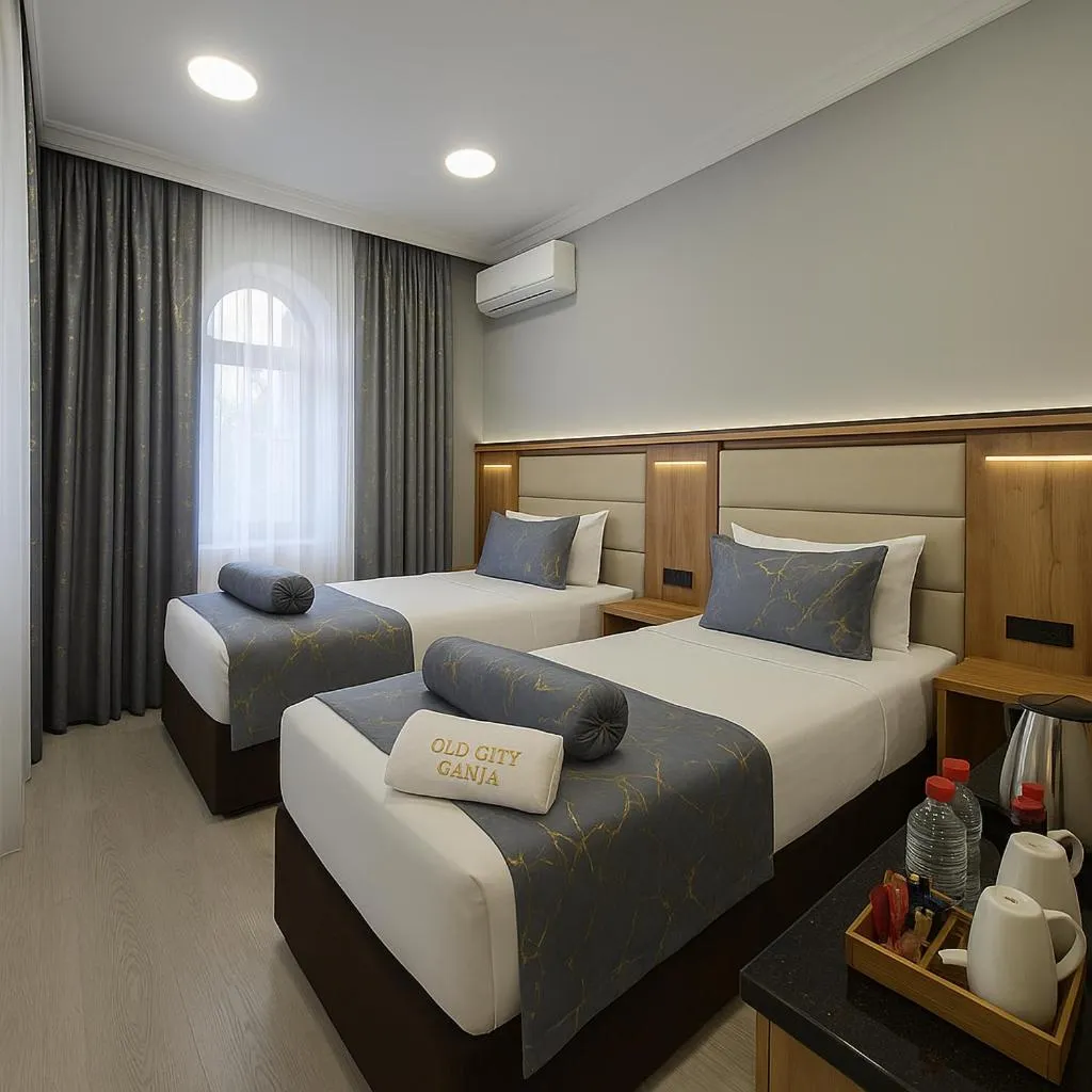 Bed in Old City Ganja