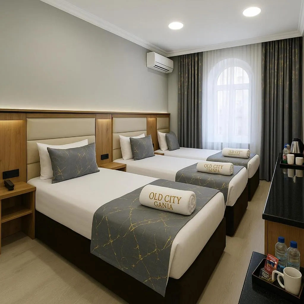 Bed in Old City Ganja