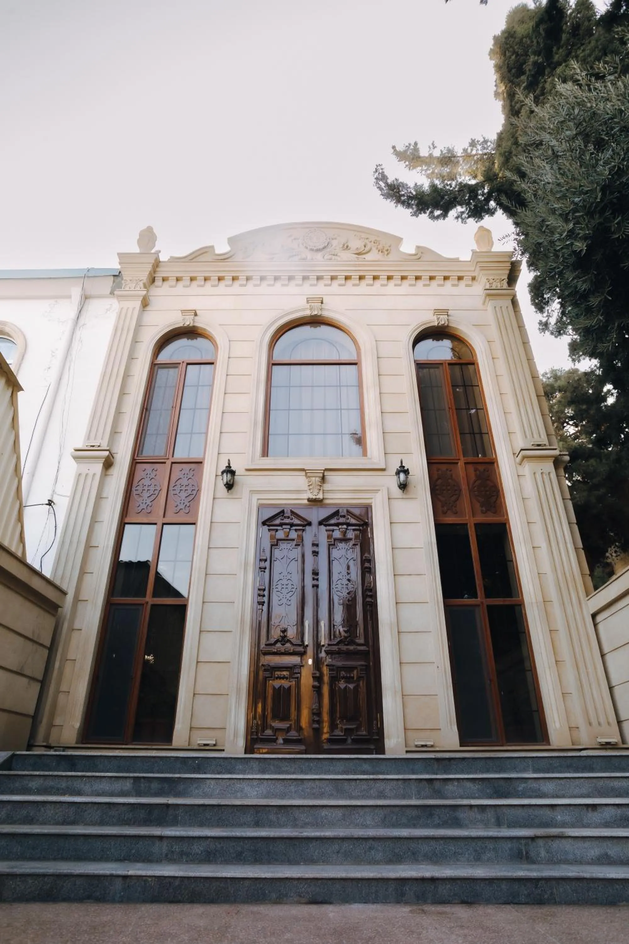 Facade/entrance in Old City Ganja