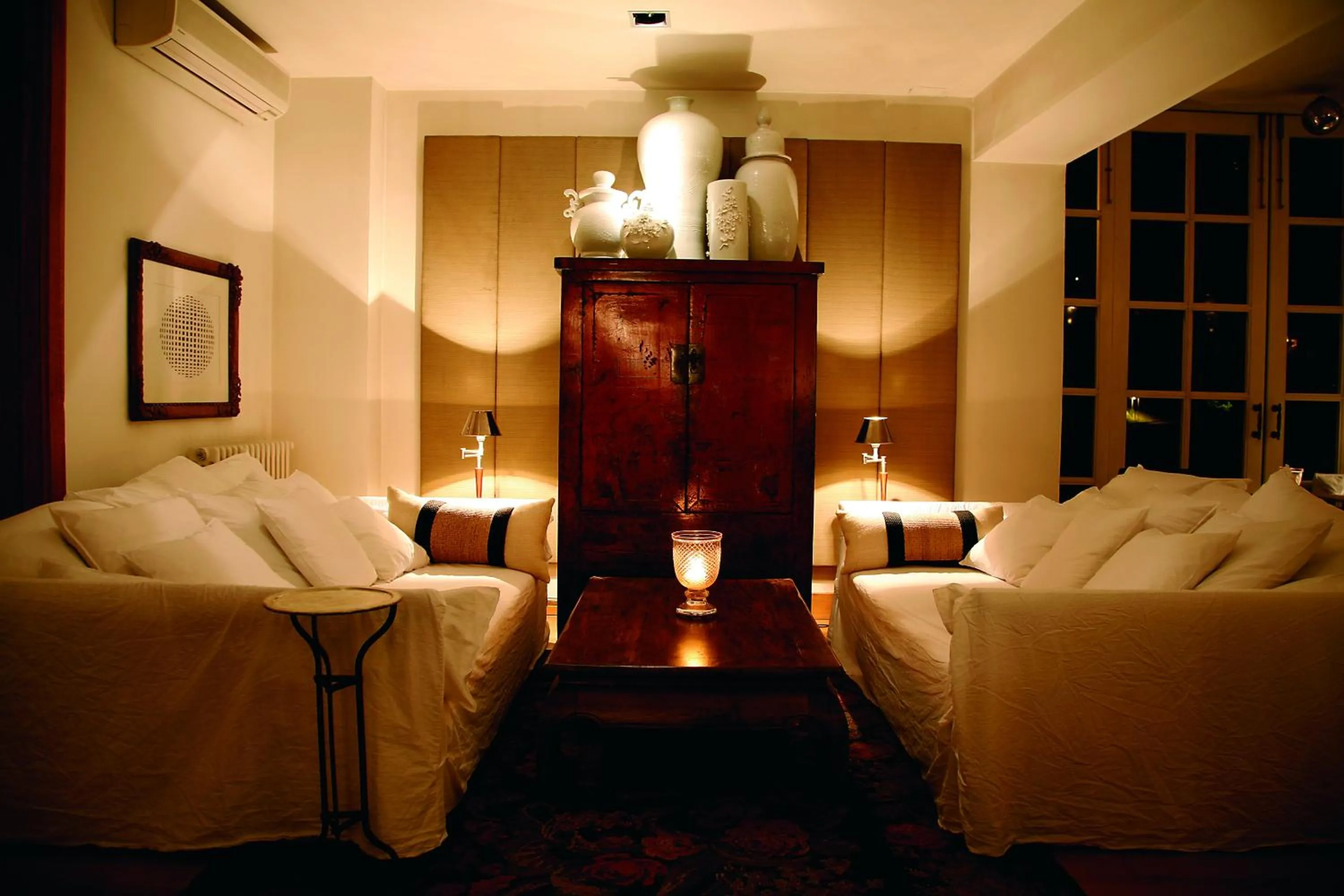 Library in Hotel La Malcontenta