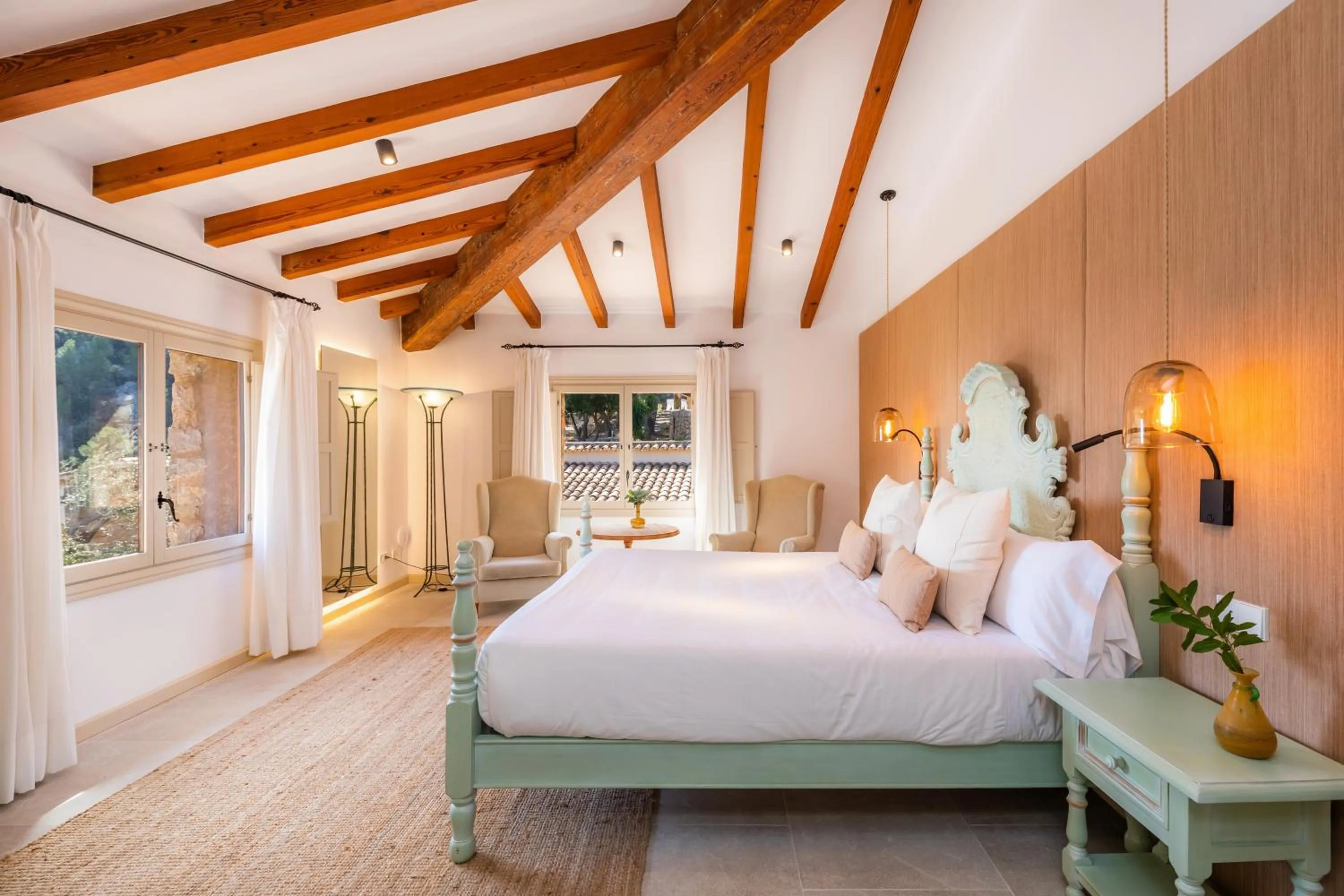 Bedroom in Finca Albellons