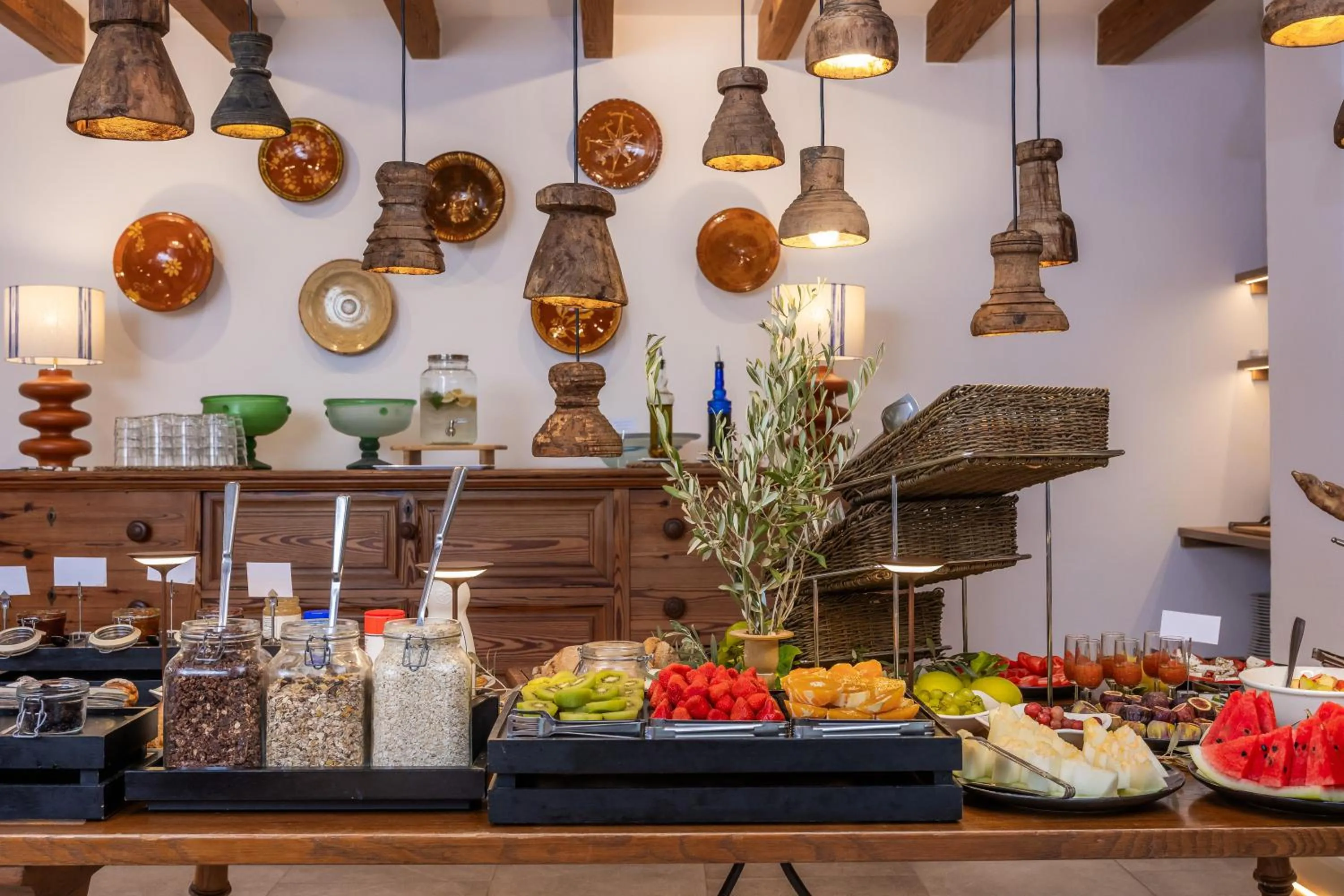 Breakfast in Finca Albellons