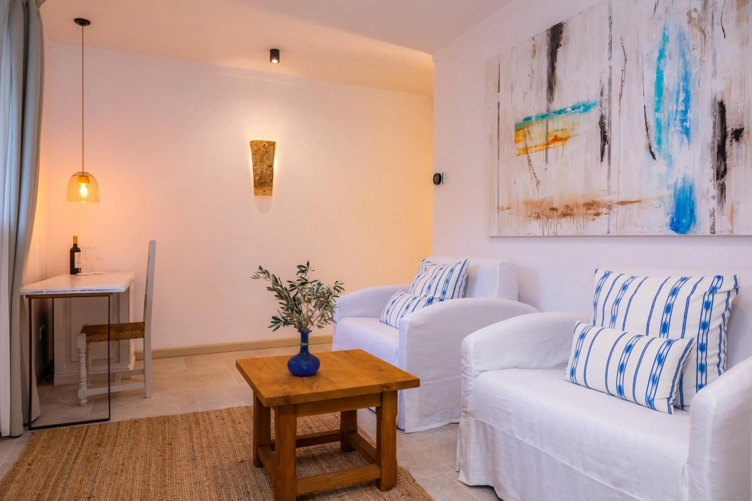 Living room in Finca Albellons