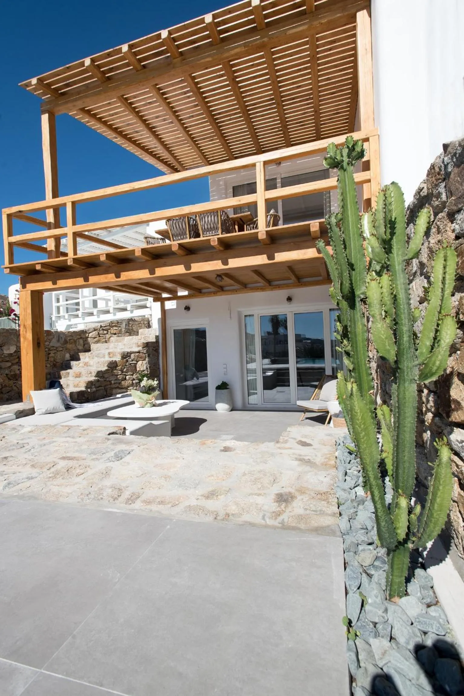 Property building in Villa Costa by Whitelist Mykonos