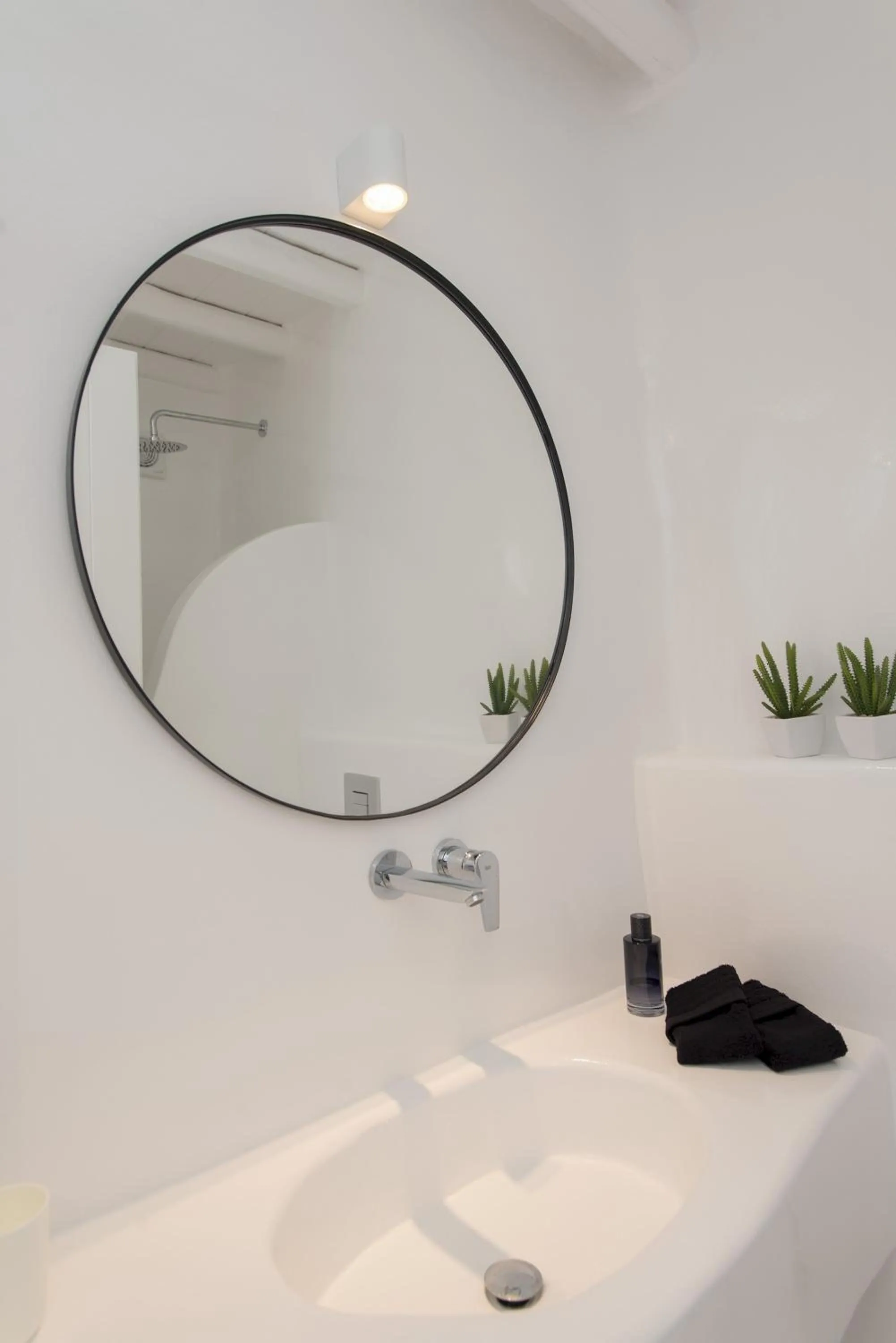 Bathroom in Villa Costa by Whitelist Mykonos