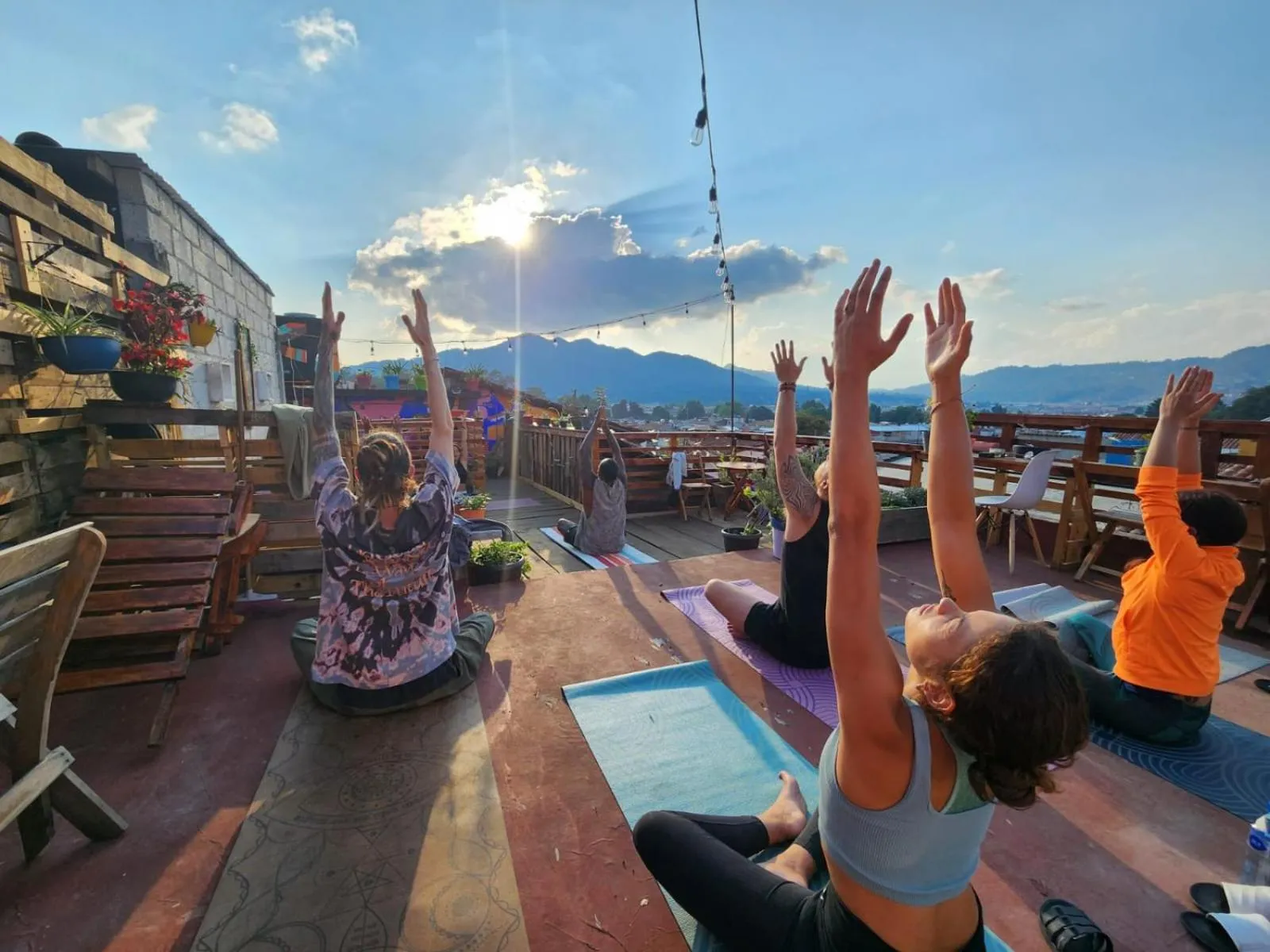 Natural landscape in Casa Satoshi