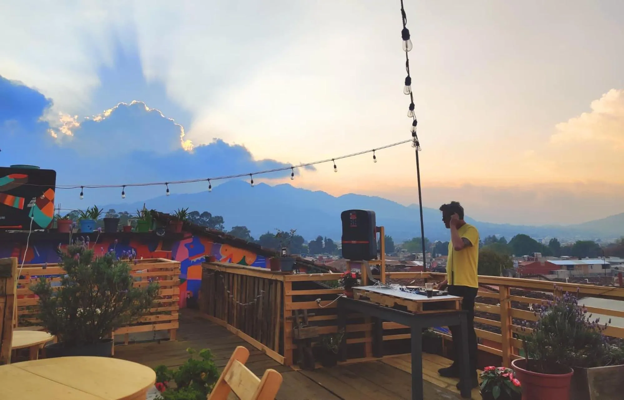 Natural landscape in Casa Satoshi