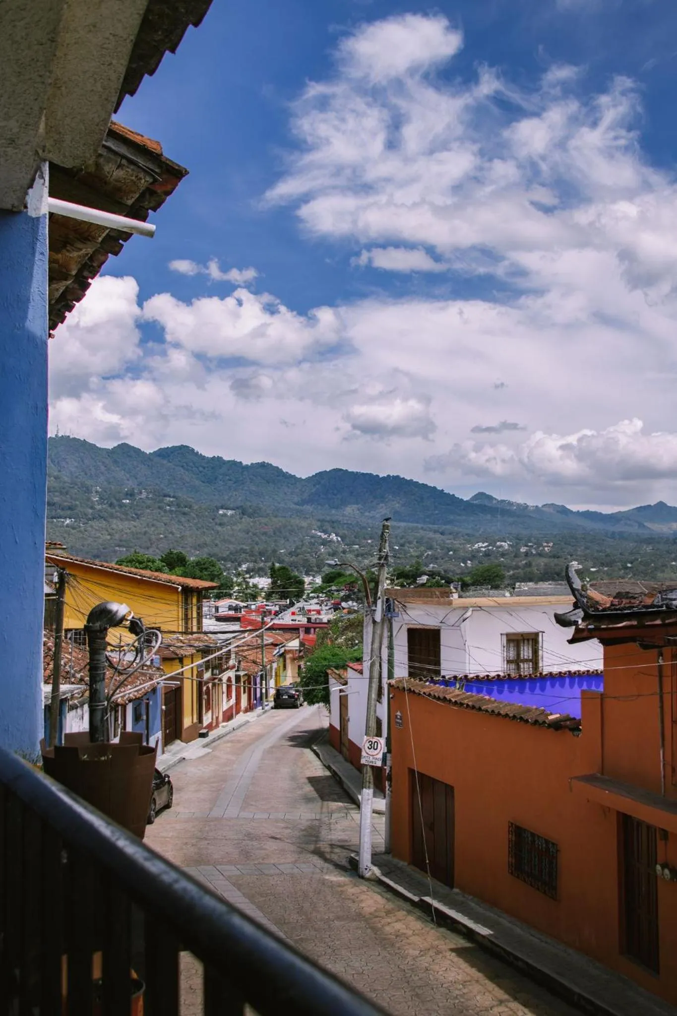 Natural landscape in Casa Satoshi