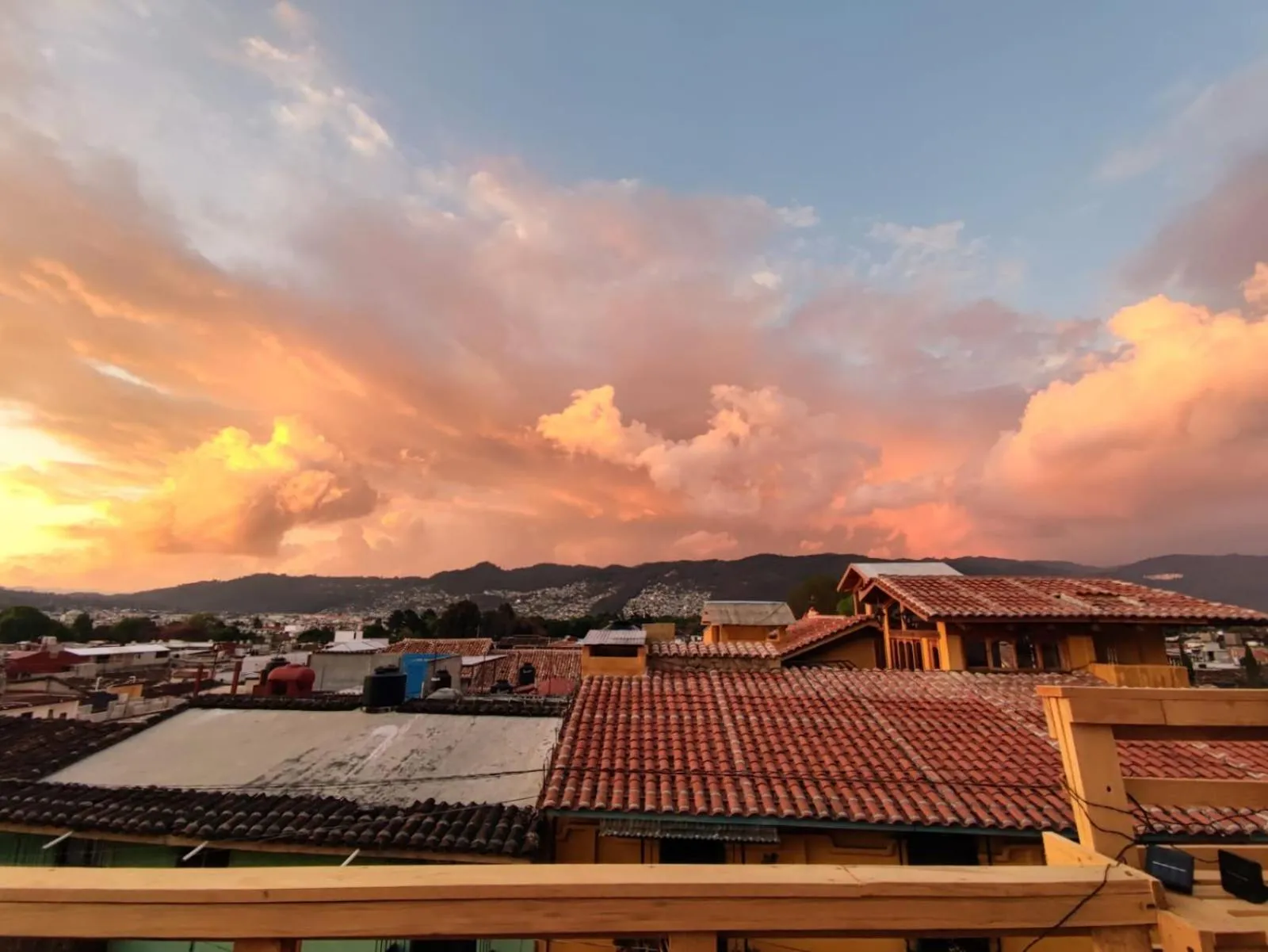 Natural landscape in Casa Satoshi