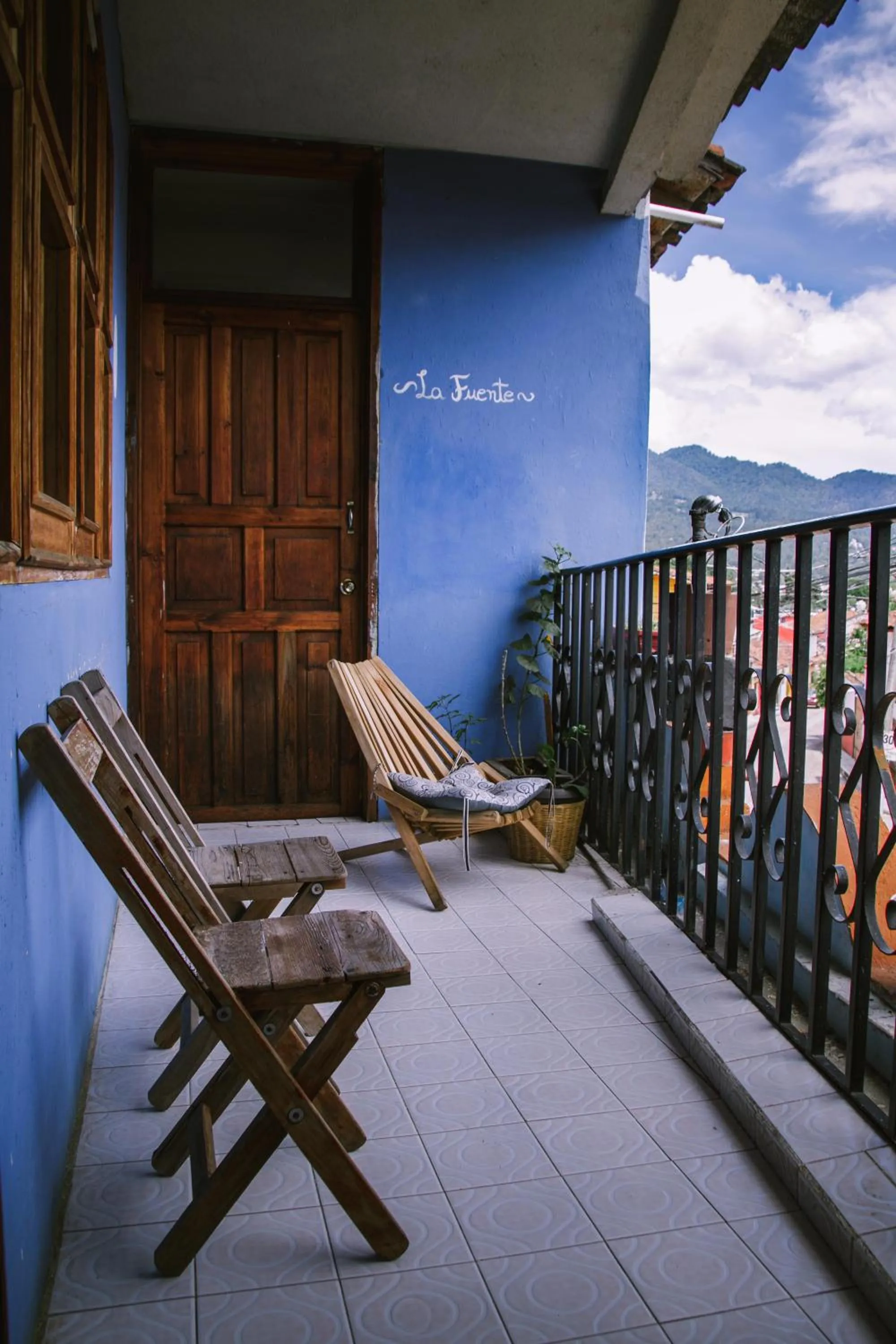 Natural landscape in Casa Satoshi