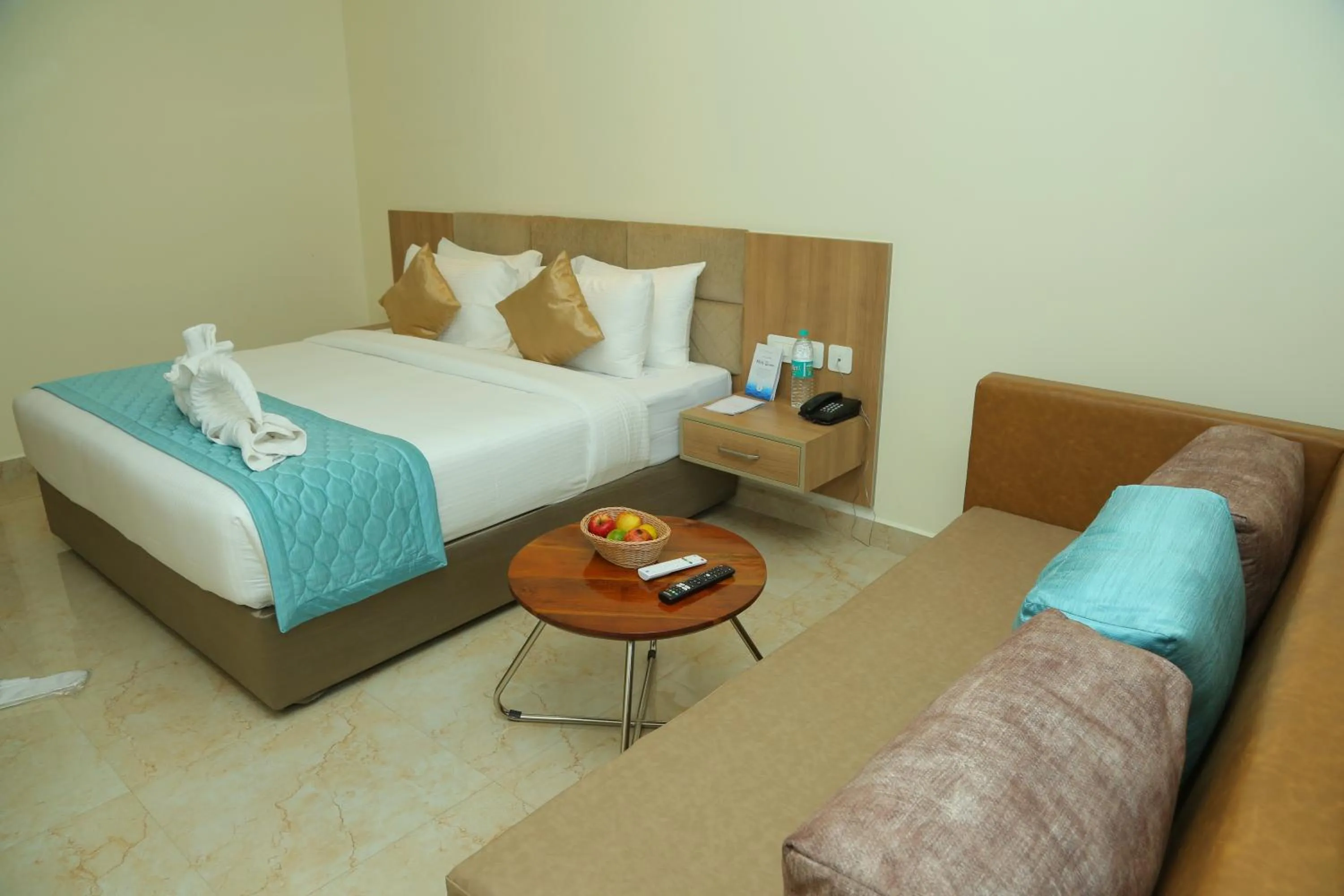 Bed in Misty Ocean - A Bergamont Group of Hotel