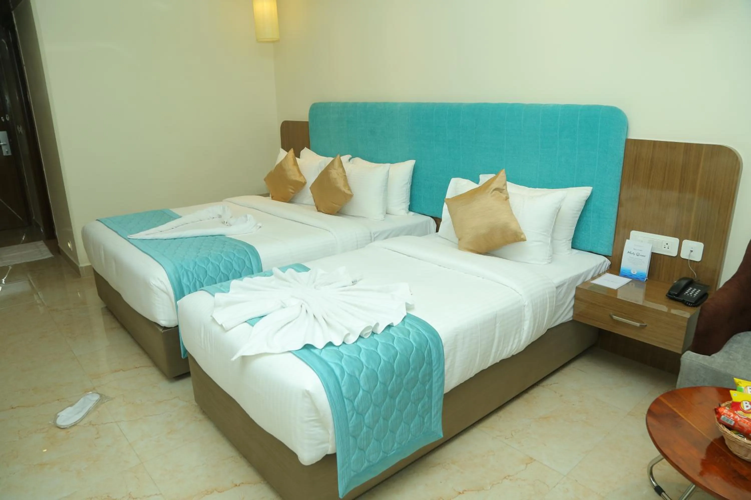 Bed in Misty Ocean - A Bergamont Group of Hotel