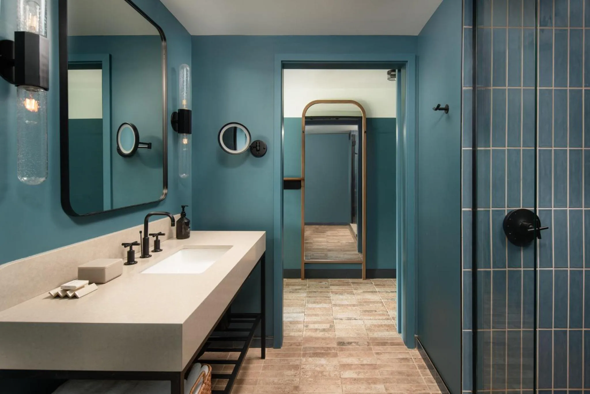 Bedroom in The Junto Hotel