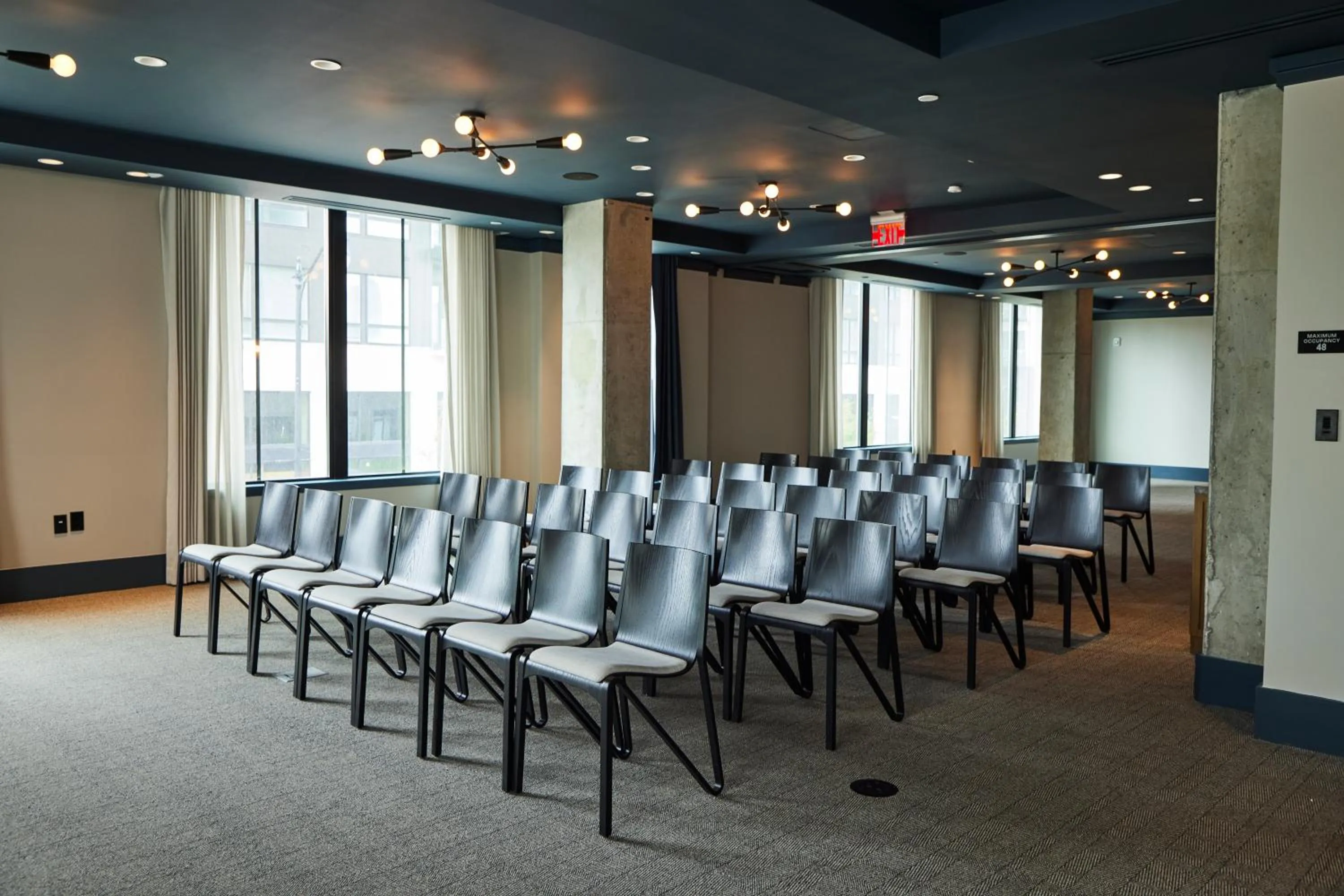 Meeting/conference room in The Junto Hotel