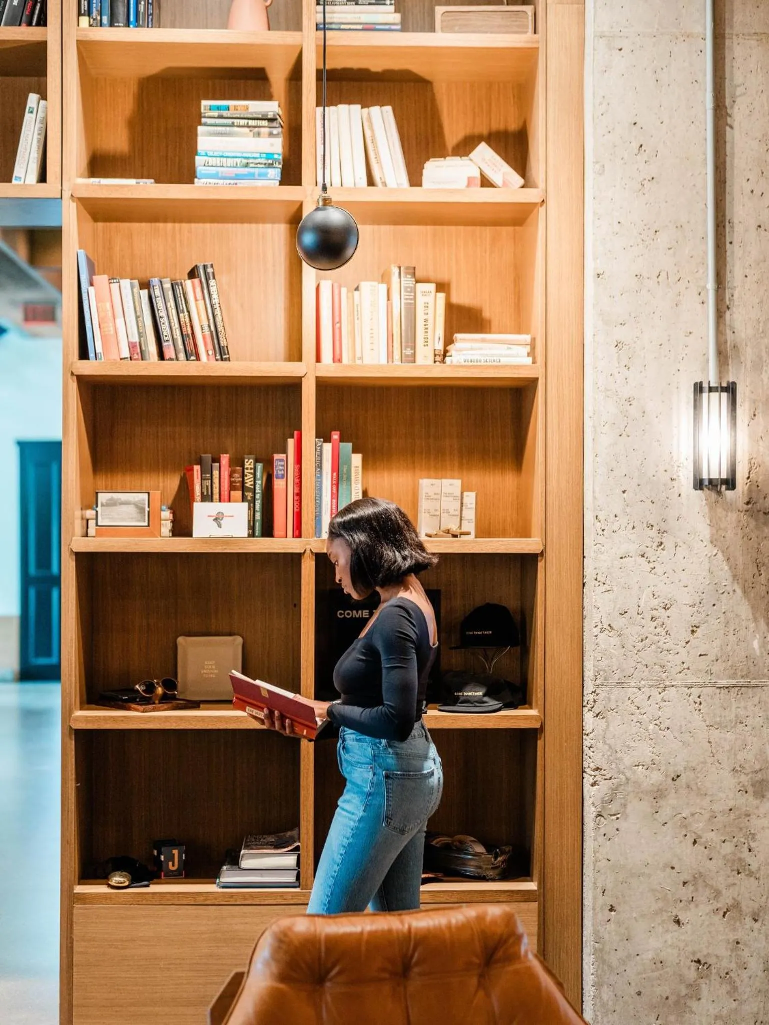 Lobby or reception in The Junto Hotel