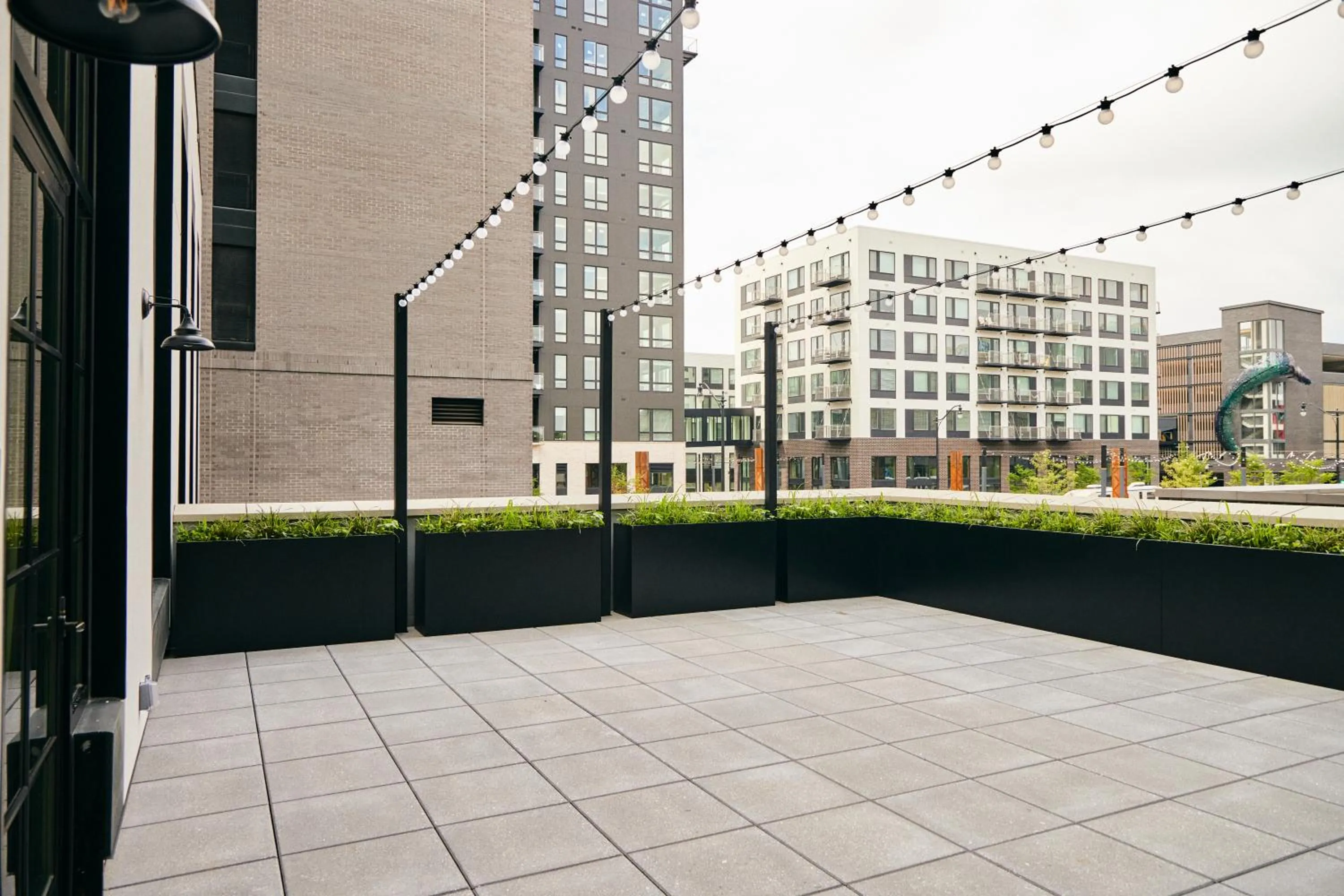 Patio in The Junto Hotel