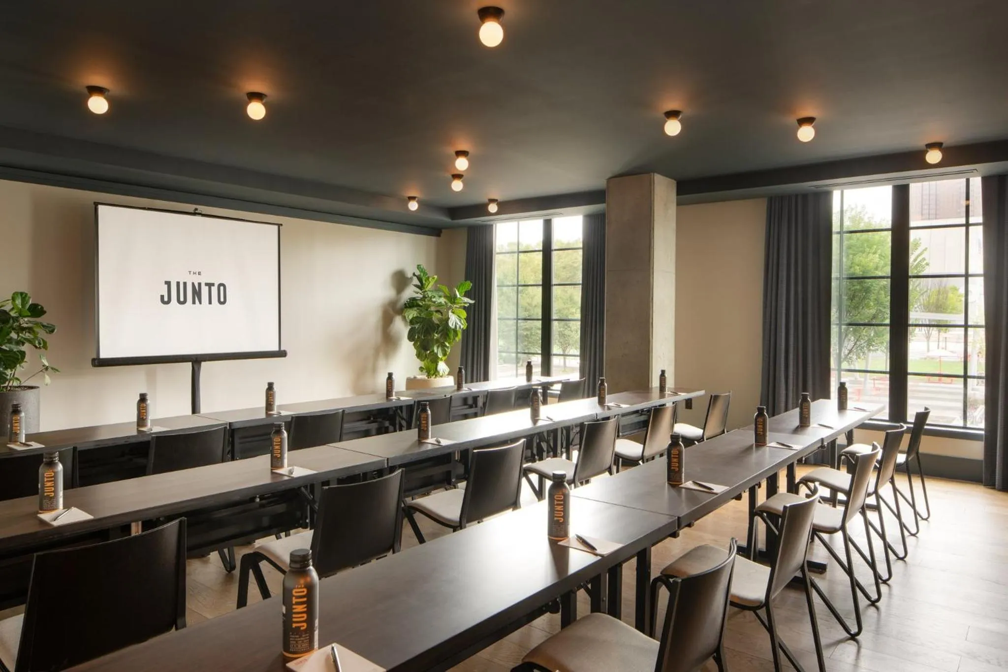 Meeting/conference room in The Junto Hotel