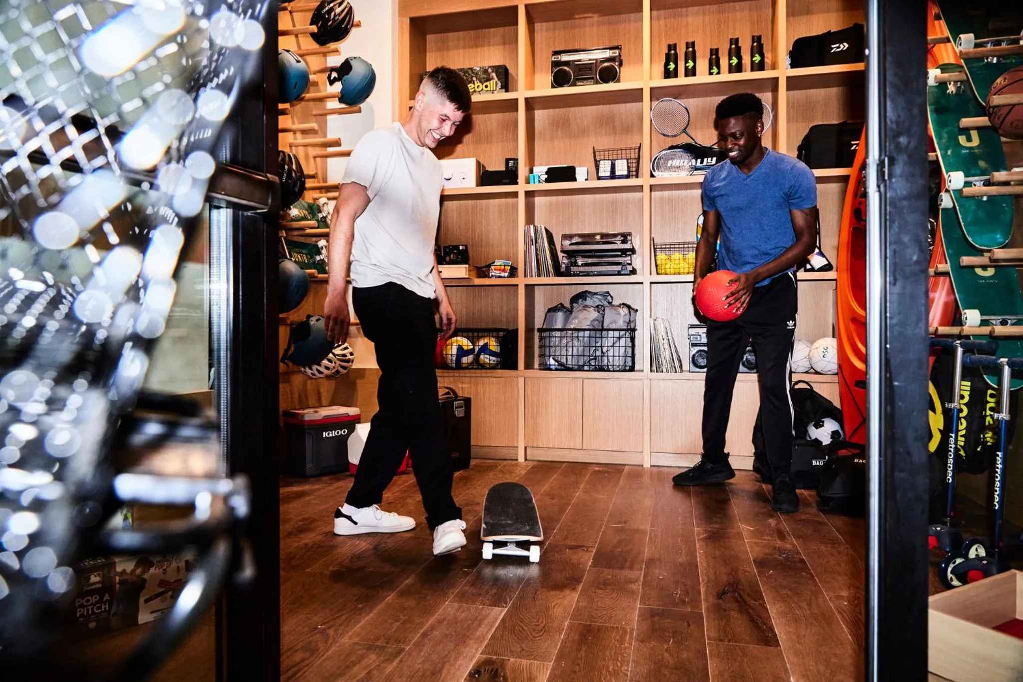 Lobby or reception in The Junto Hotel