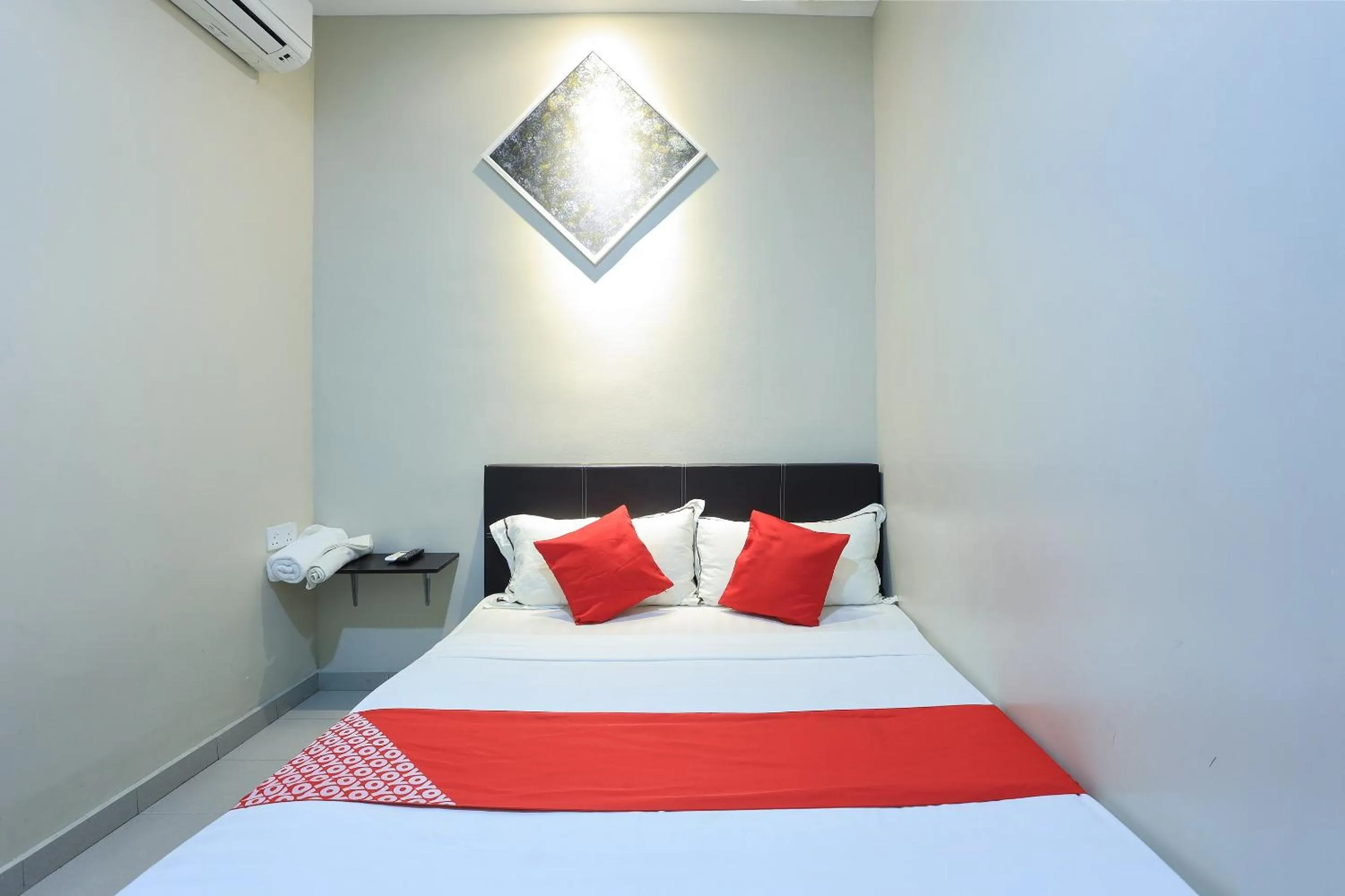 Bed in Dkeris Hotel Melaka