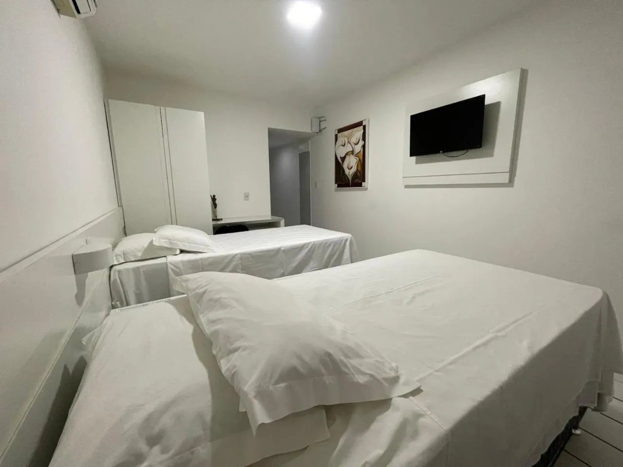 Bed in Garanhuns Palace Hotel