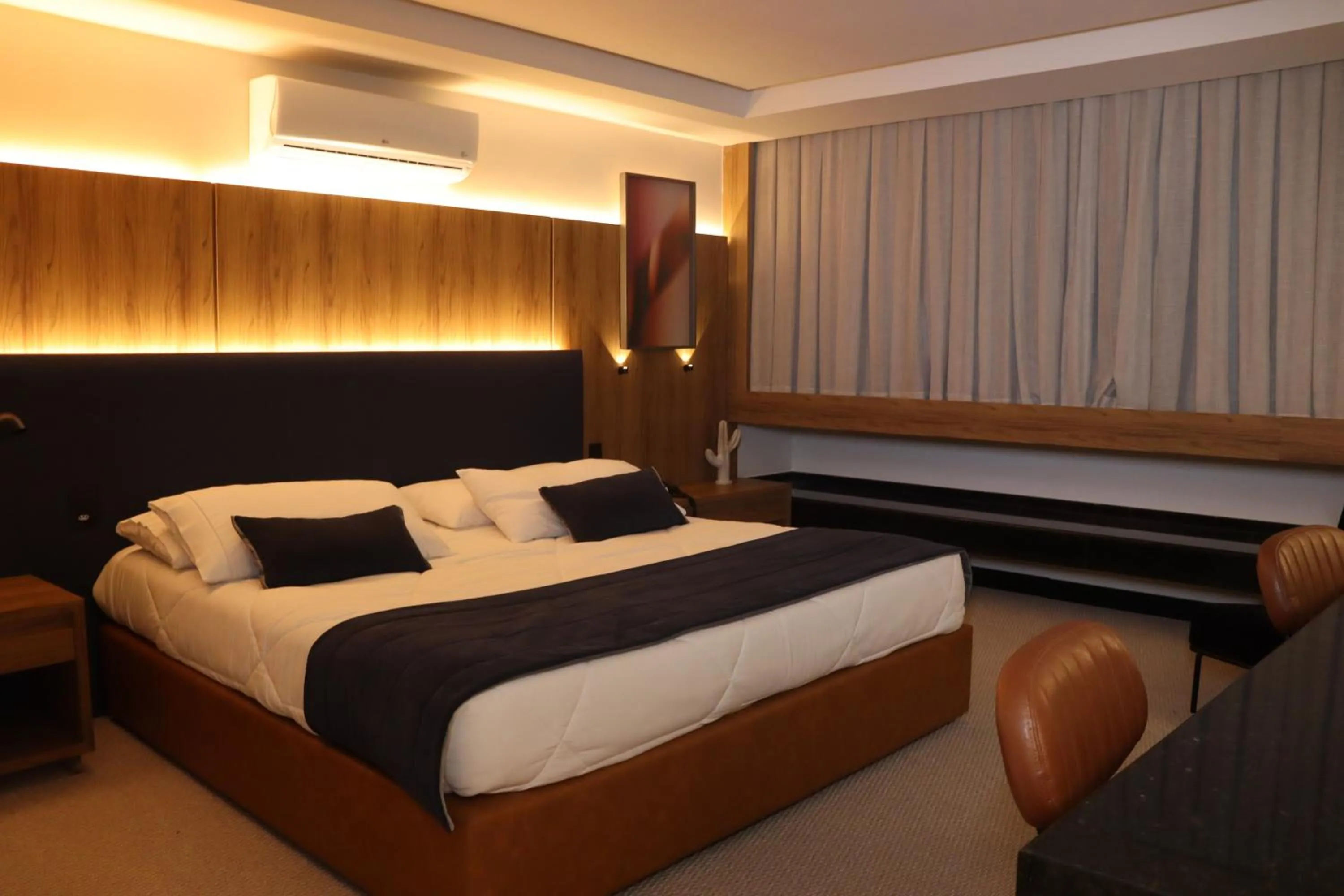 Bed in Garanhuns Palace Hotel