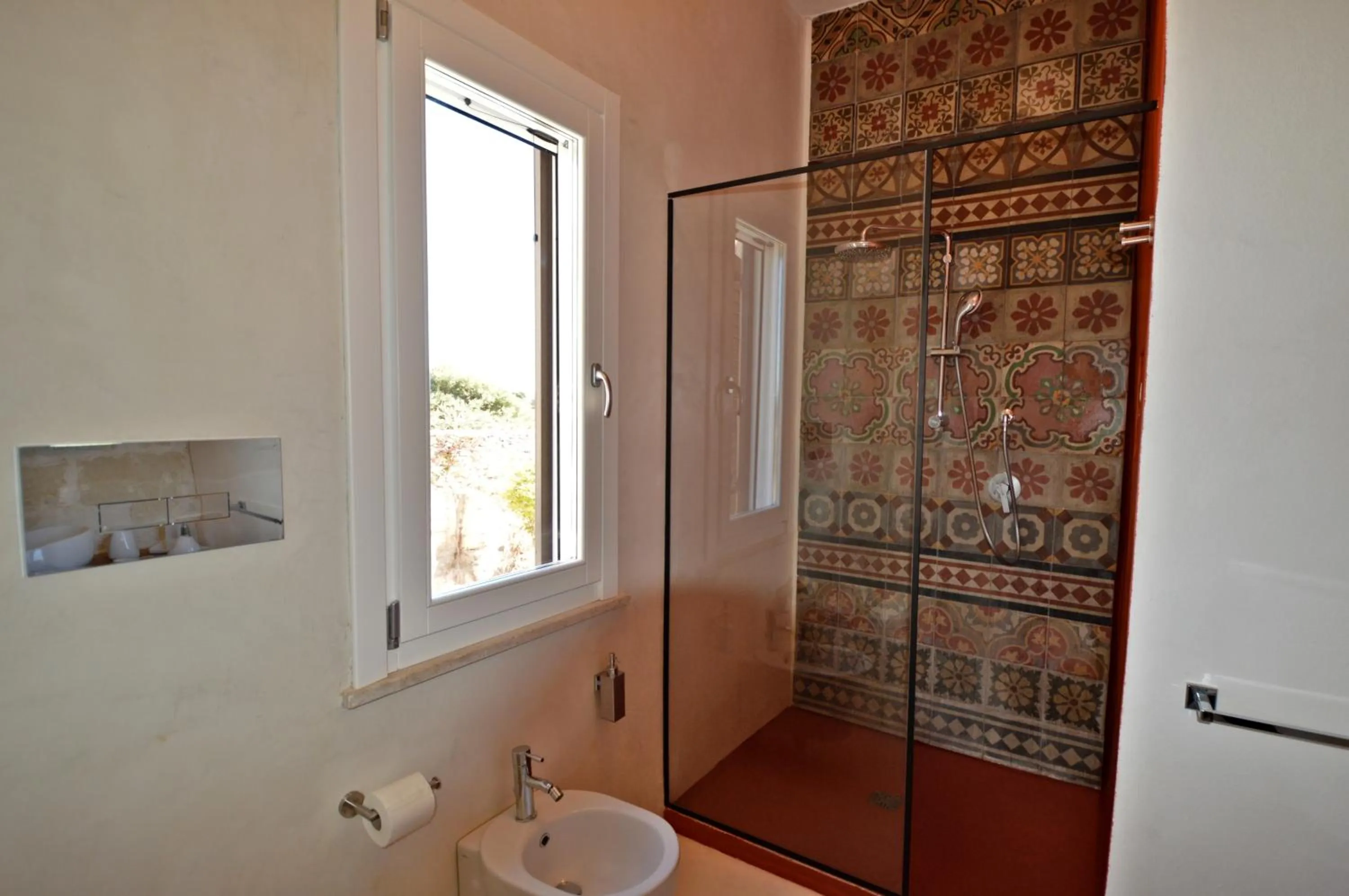 Shower in Villa Rocce Bianche