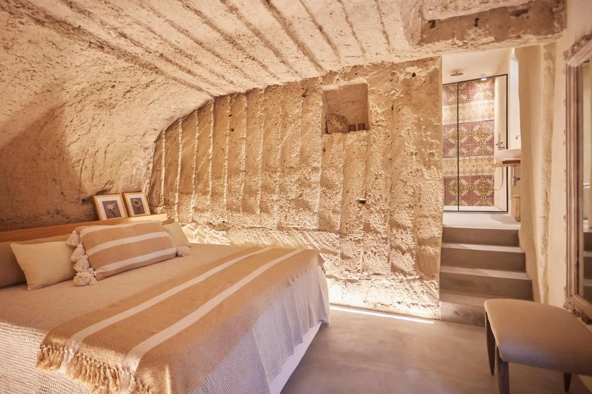 Bed in Villa Rocce Bianche