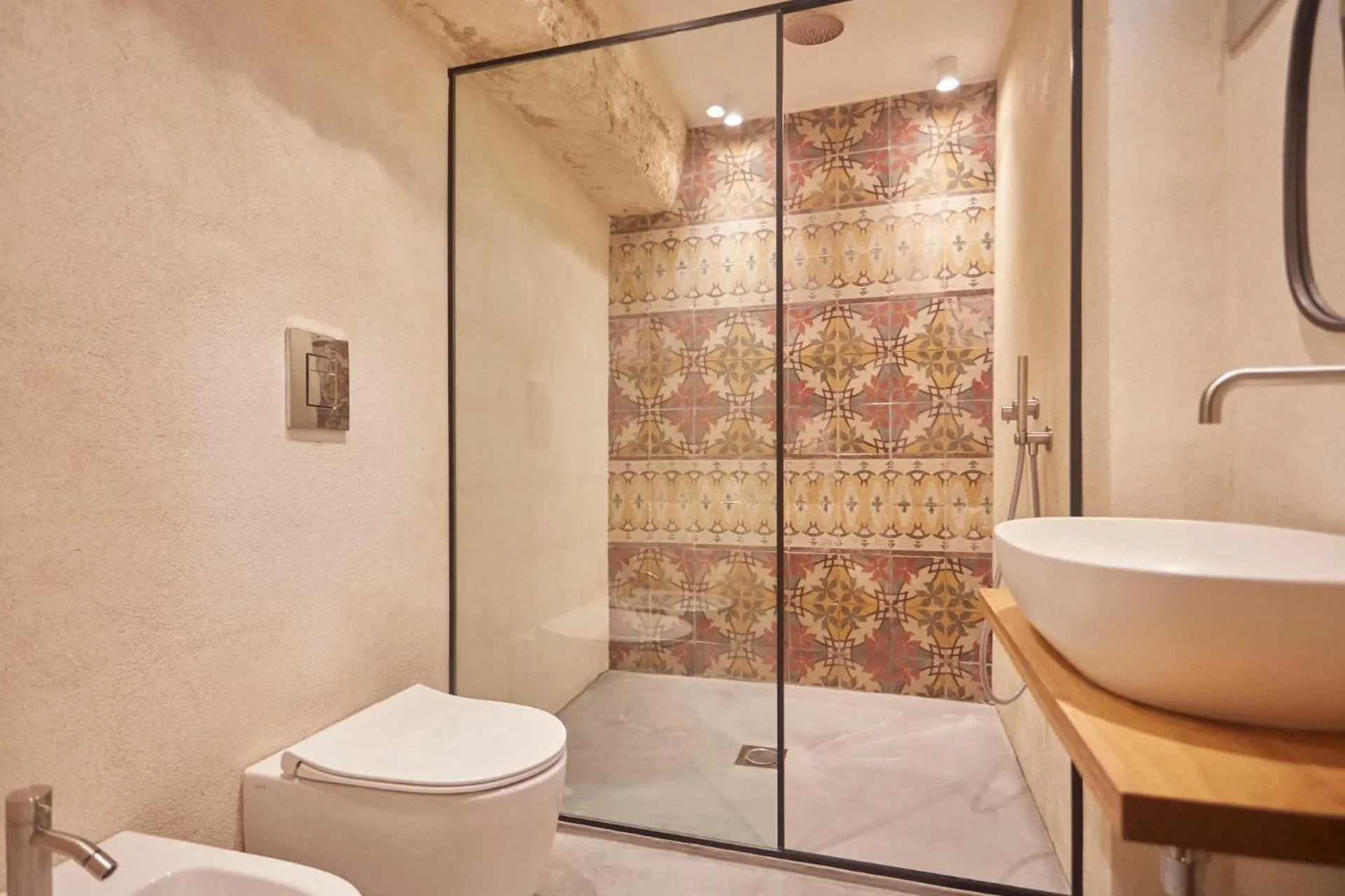 Shower in Villa Rocce Bianche