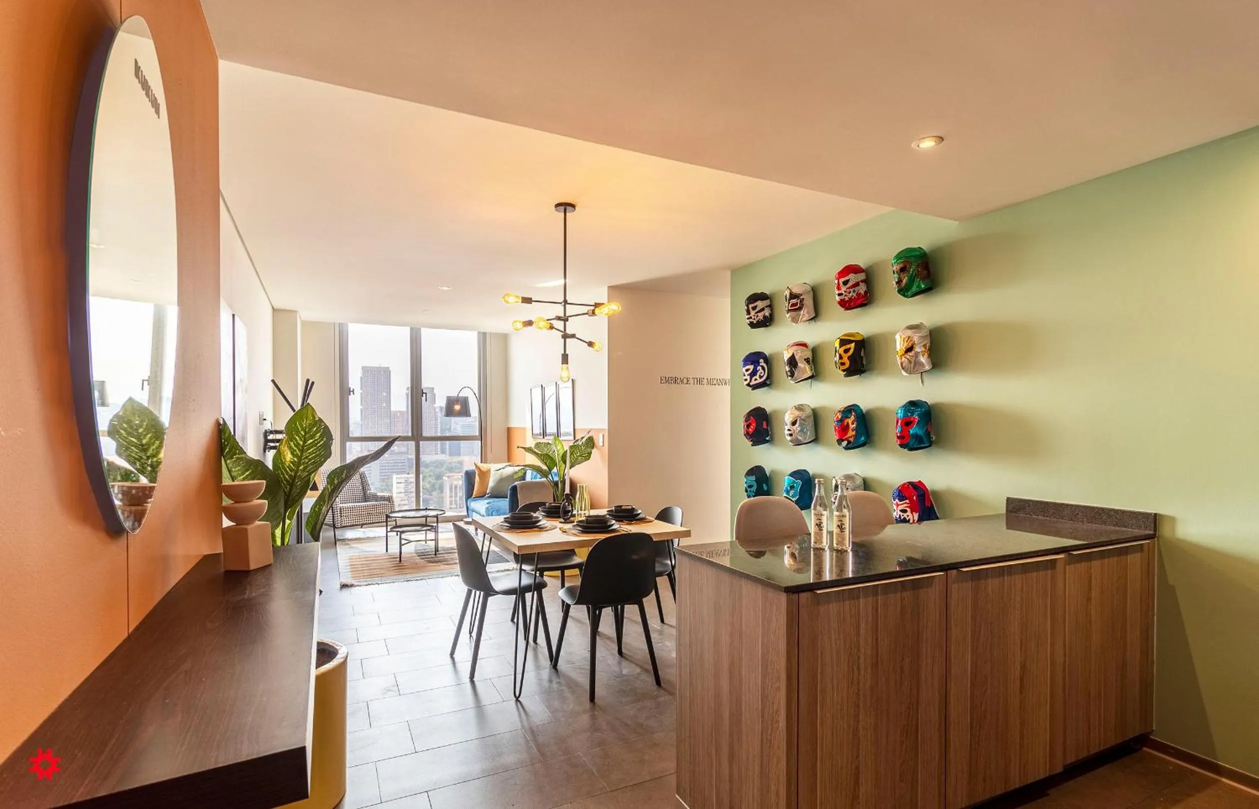 Kitchen or kitchenette in Casa Latitud by Kukun