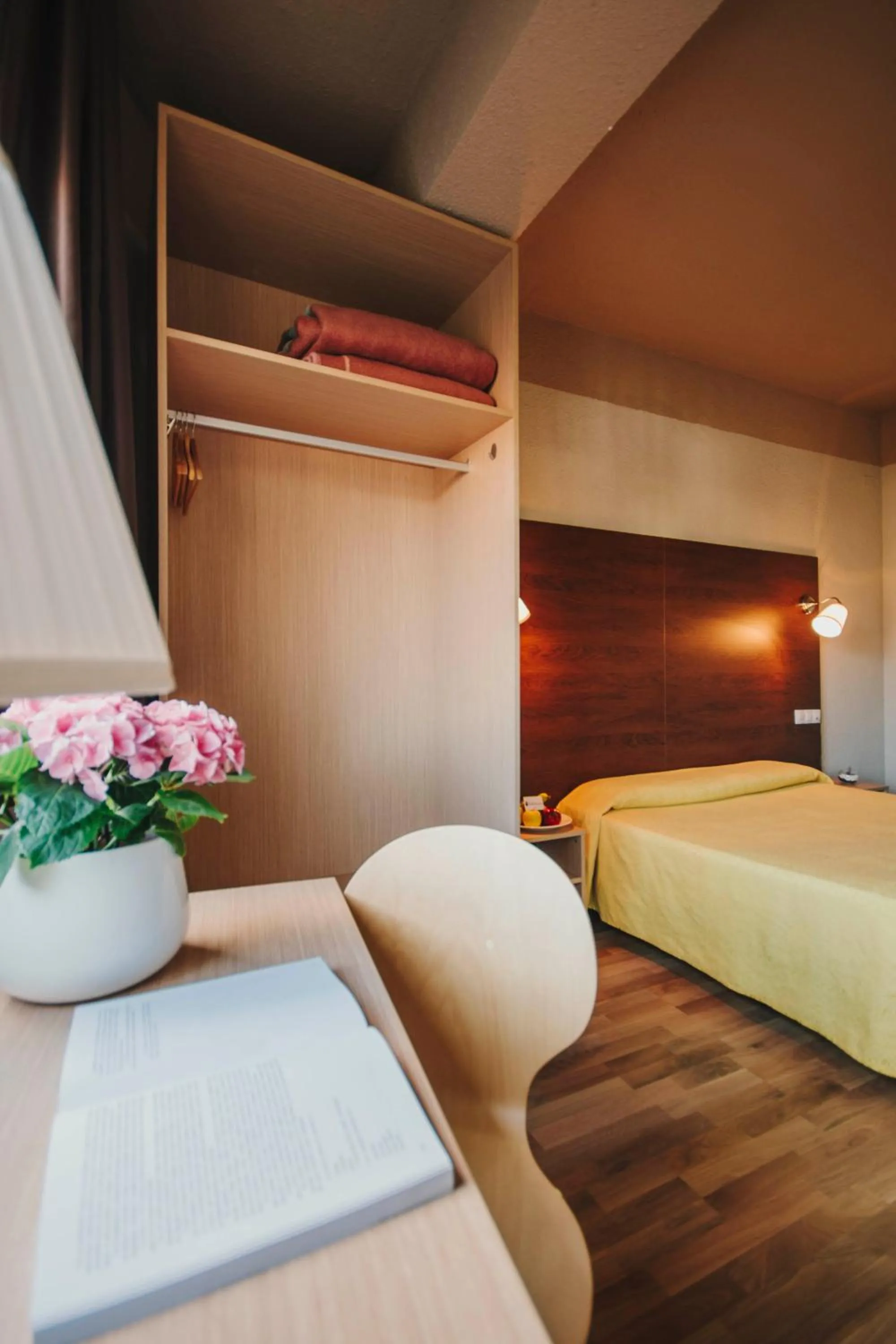 Bed in Hotel Embajador