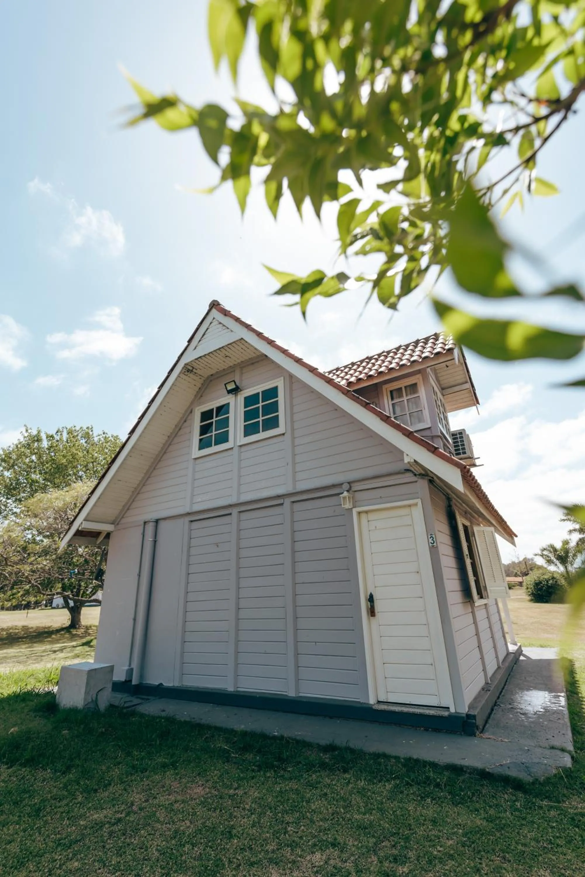 Garden view in Finca del Sacramento