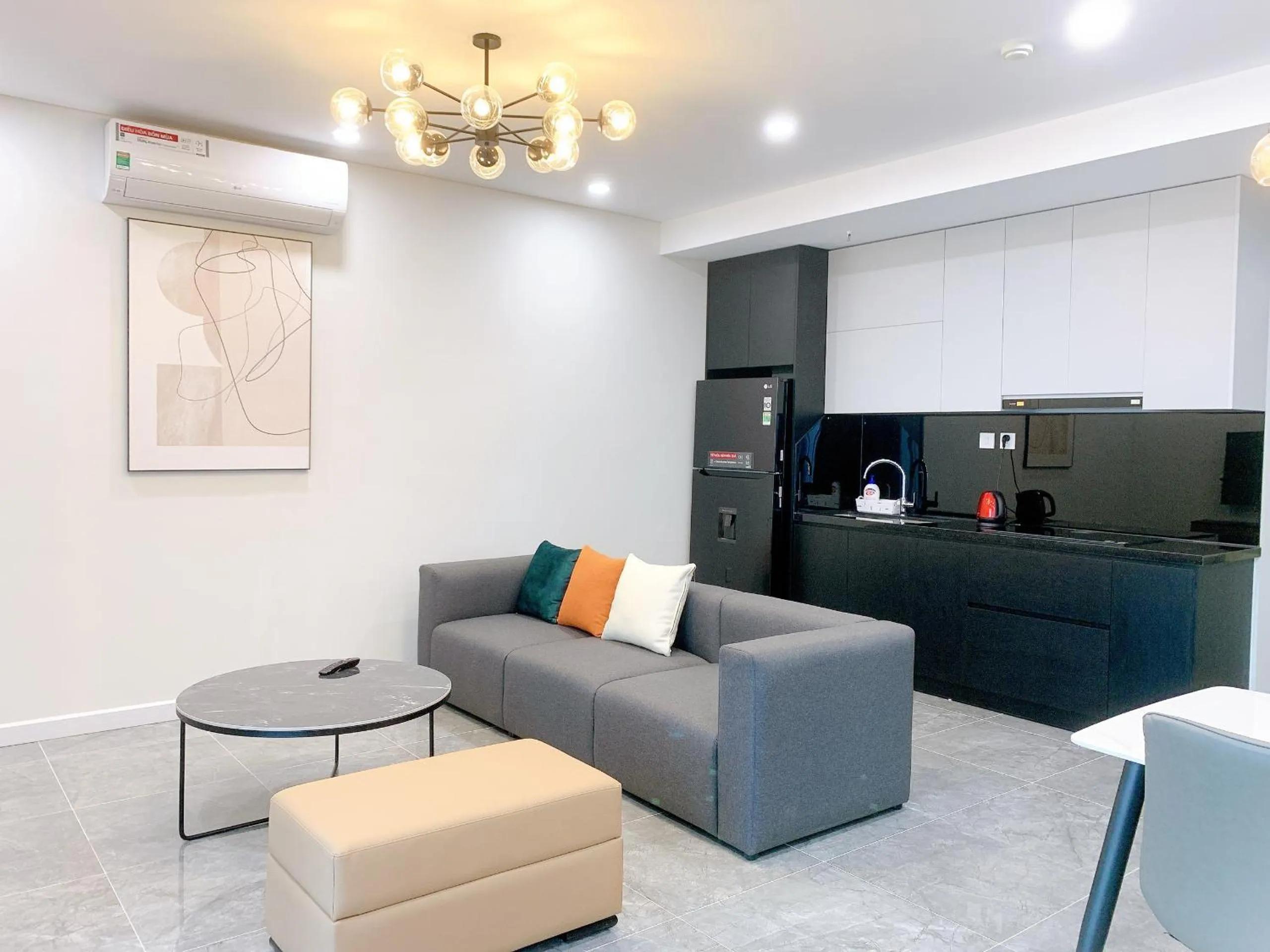 Living room in TSQ STAY Hotel Apartment